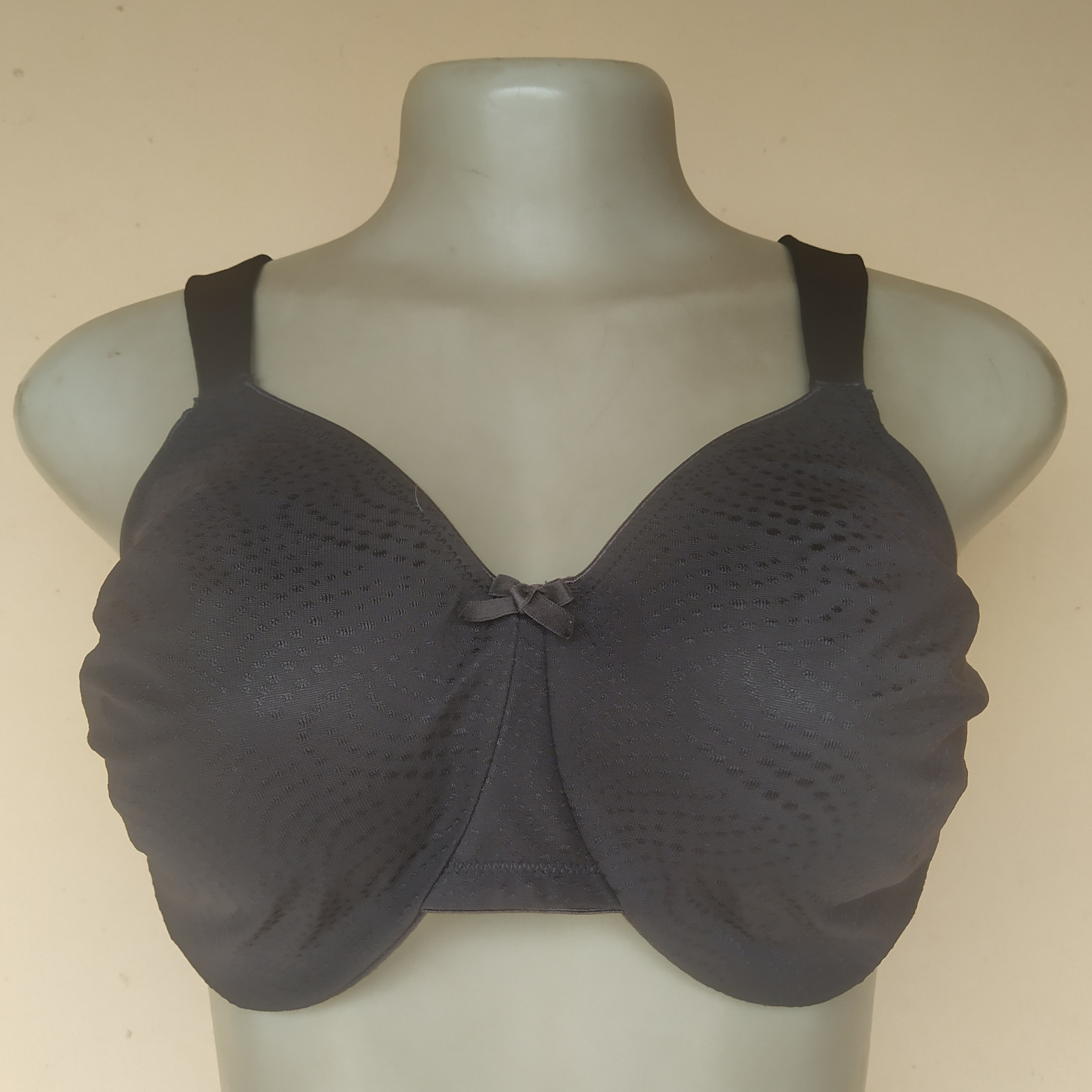44C - Delimira Black Non Padded Bra