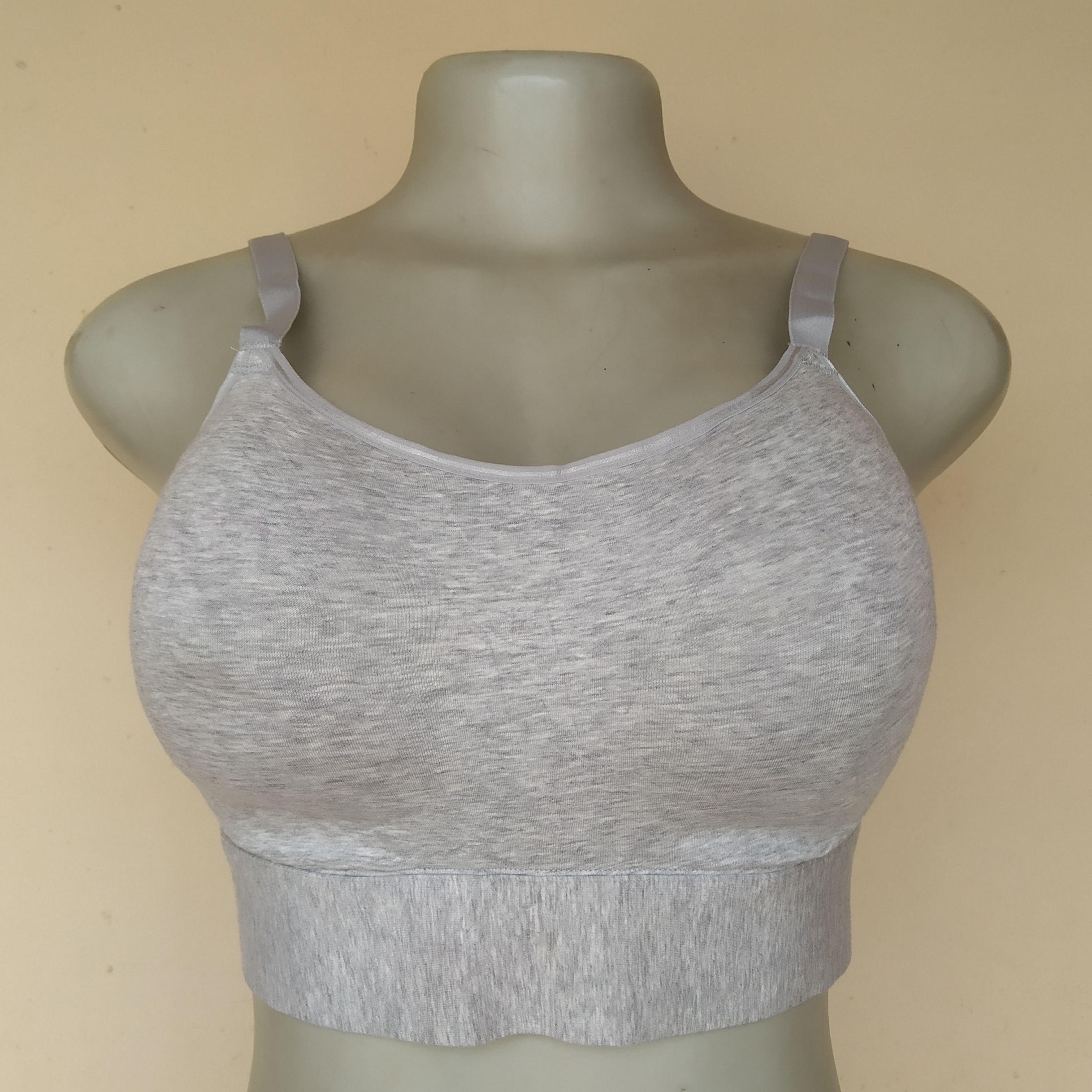 32DD– M and S White Non Wired Bra