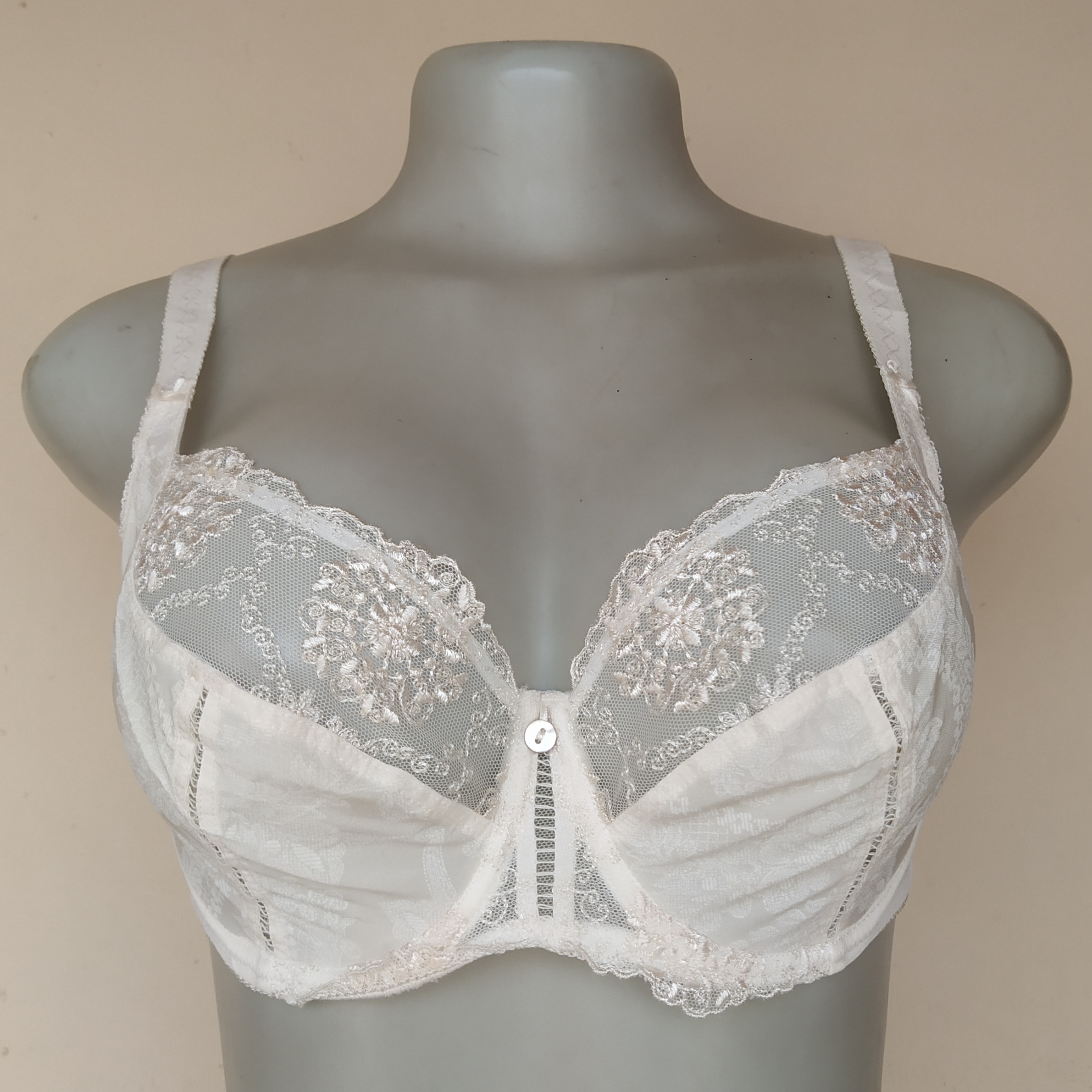 30E - Empreinte Cream Non Padded Bra(ink)