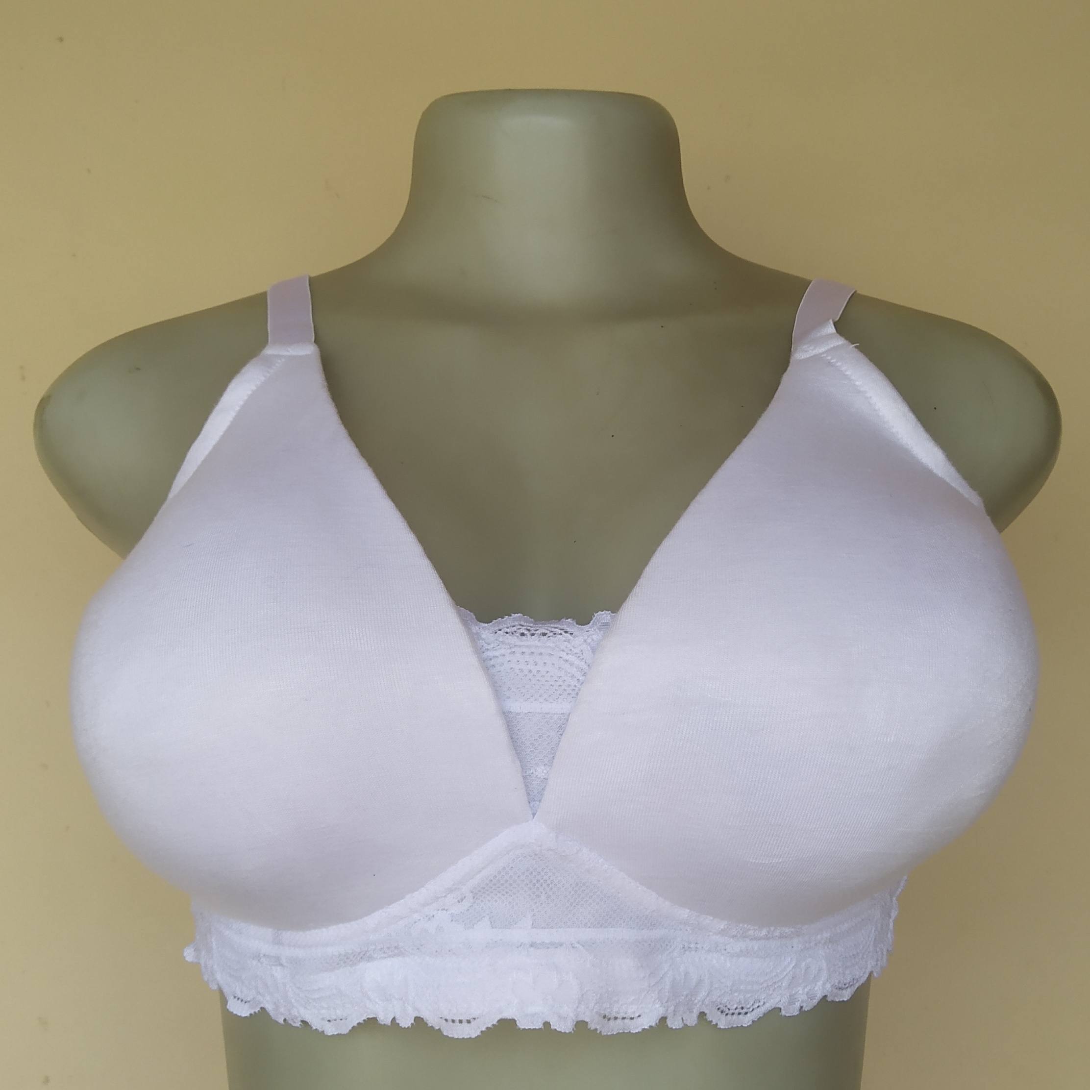 38C - Blooming Marvellous White Cotton Non Wired Bra