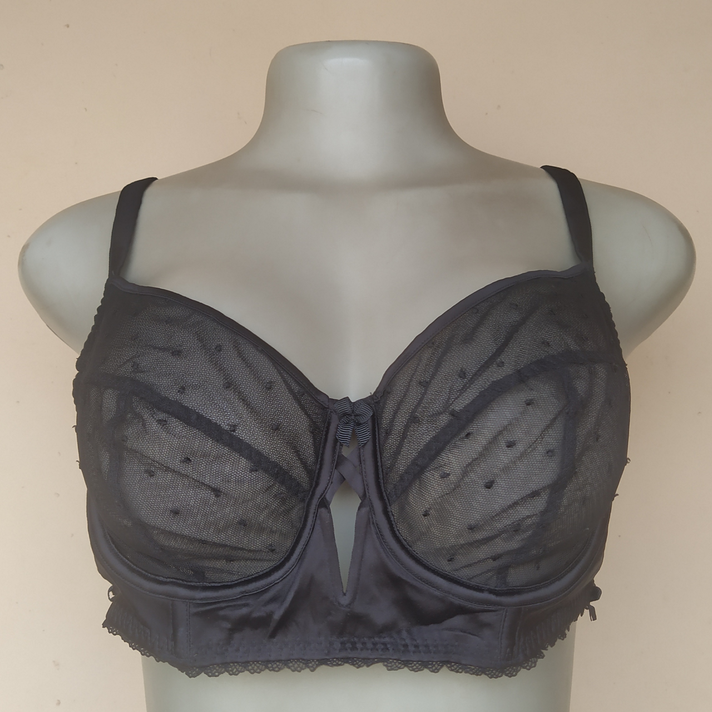 36C - M and S Black Non Padded Bra