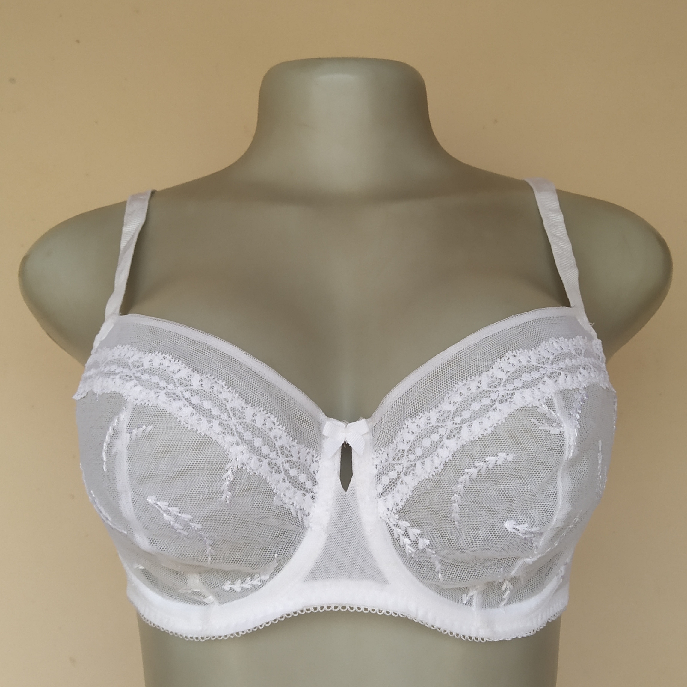 36C - M and S White Non Padded Bra
