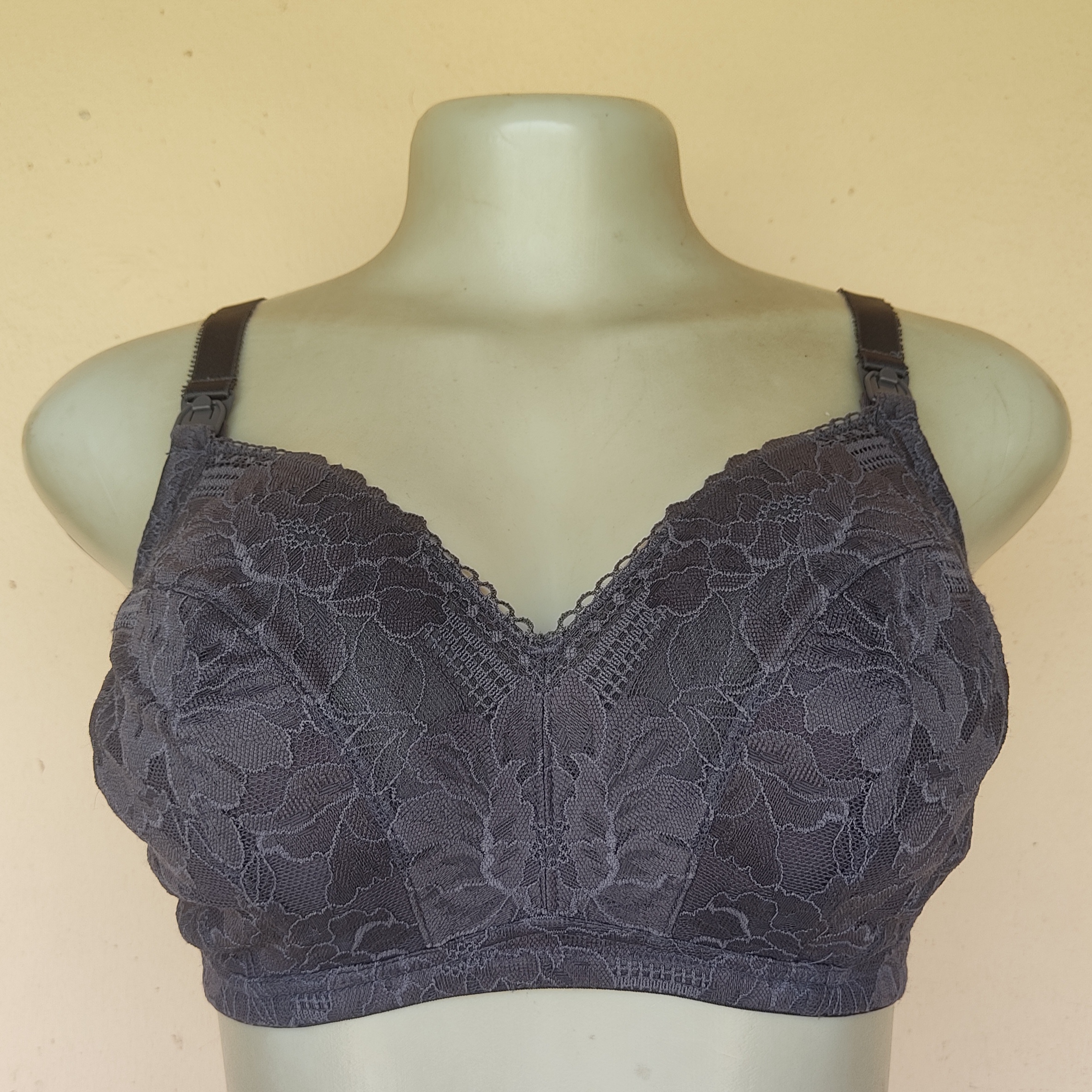32F - John Lewis Grey Maternity Bra