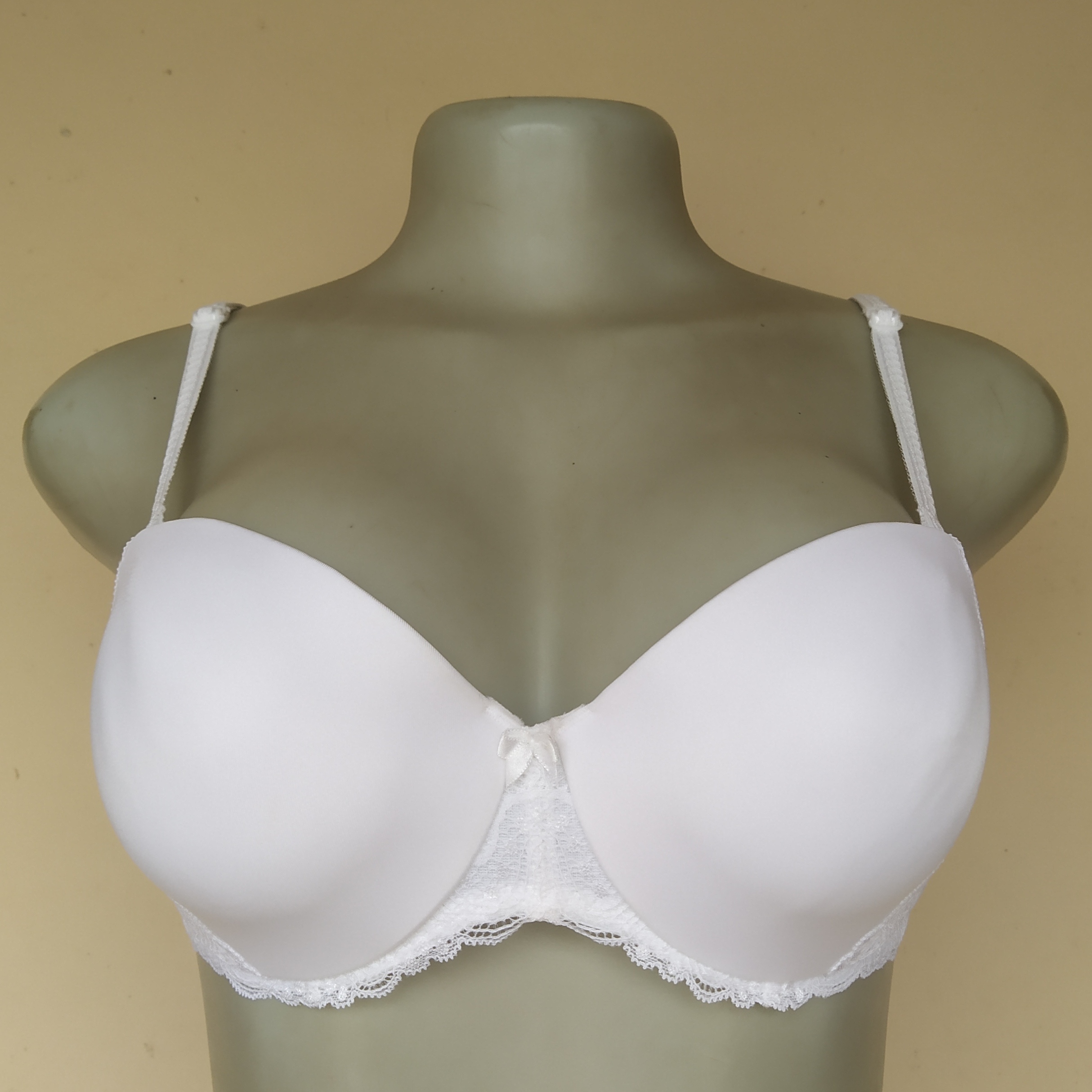 34C - Marks and Spencer White Balconette Light Padded Bra