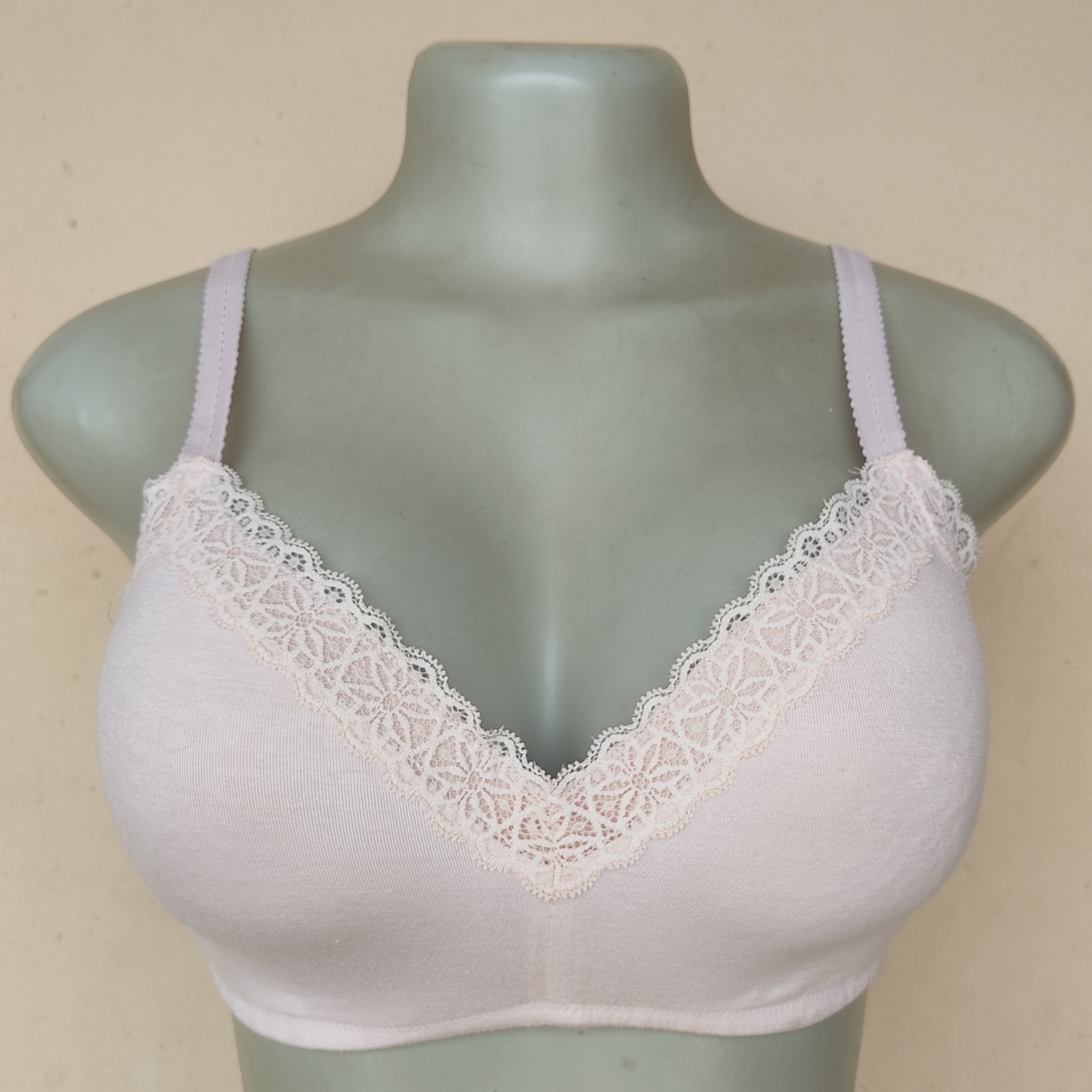 36C - Tu Pink Cotton Non Wired Bra