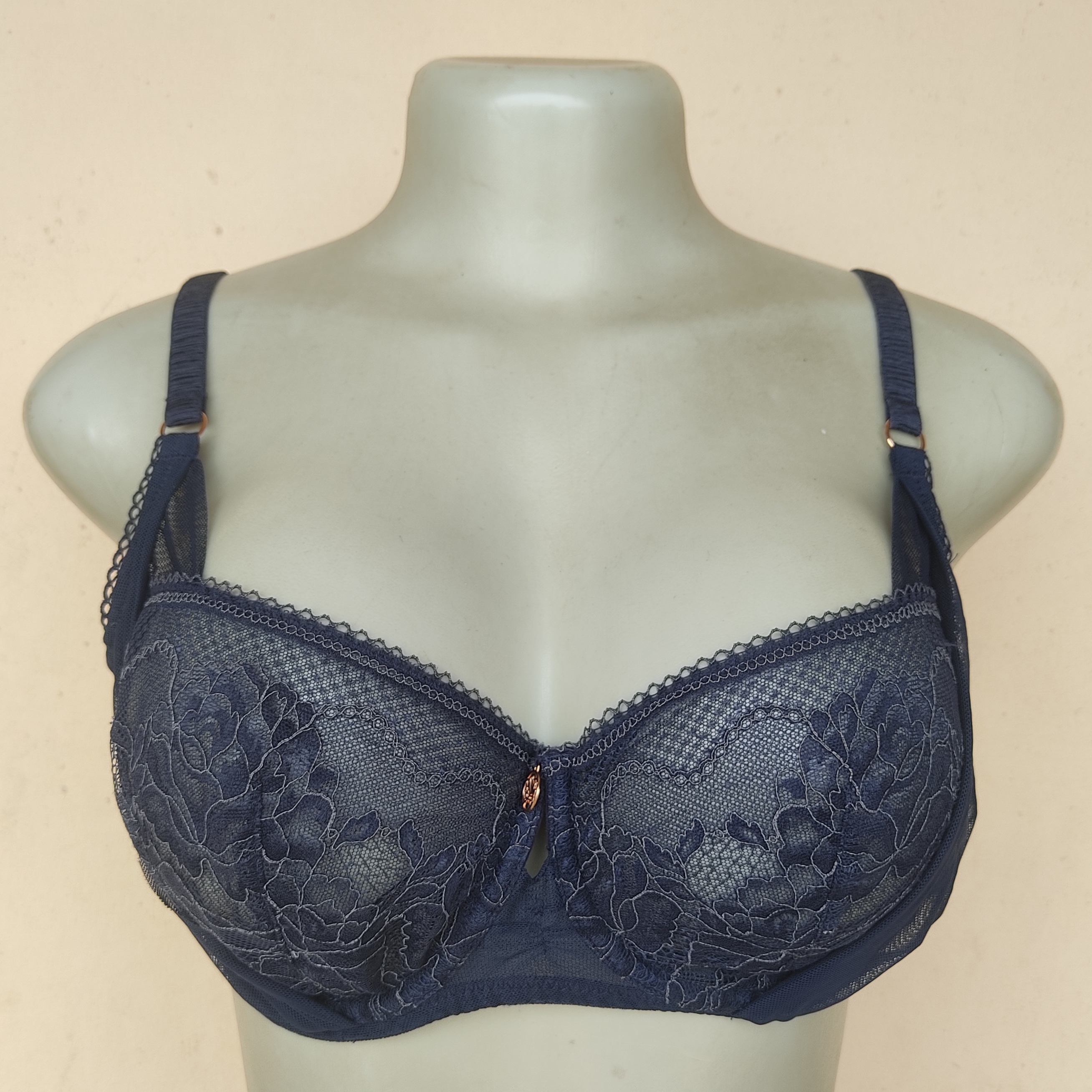 34D - M and S Patterned Non Padded Bra