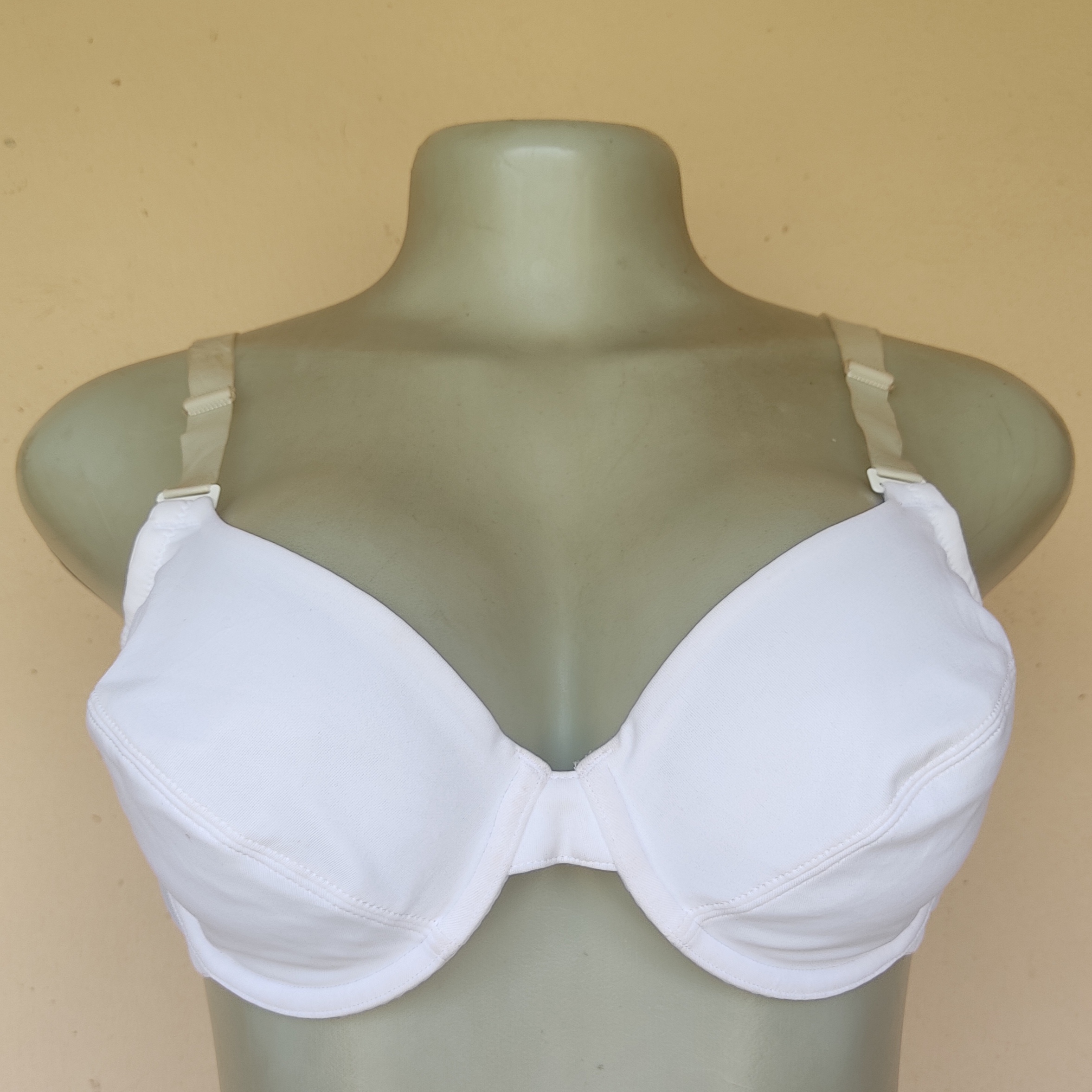 38B - M and S White Non Padded Bra