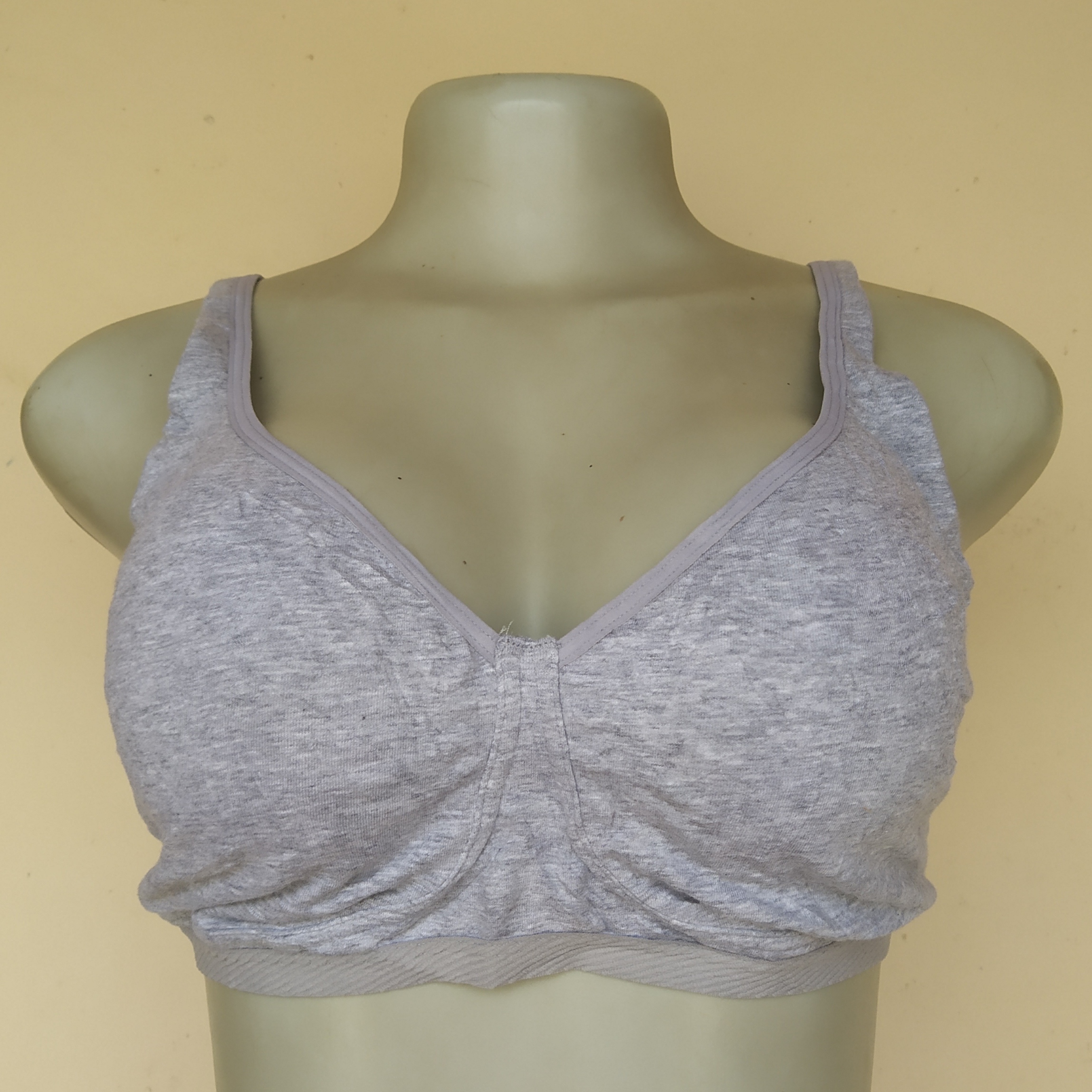 38E - TU Grey Non Wired Non Padded Bra