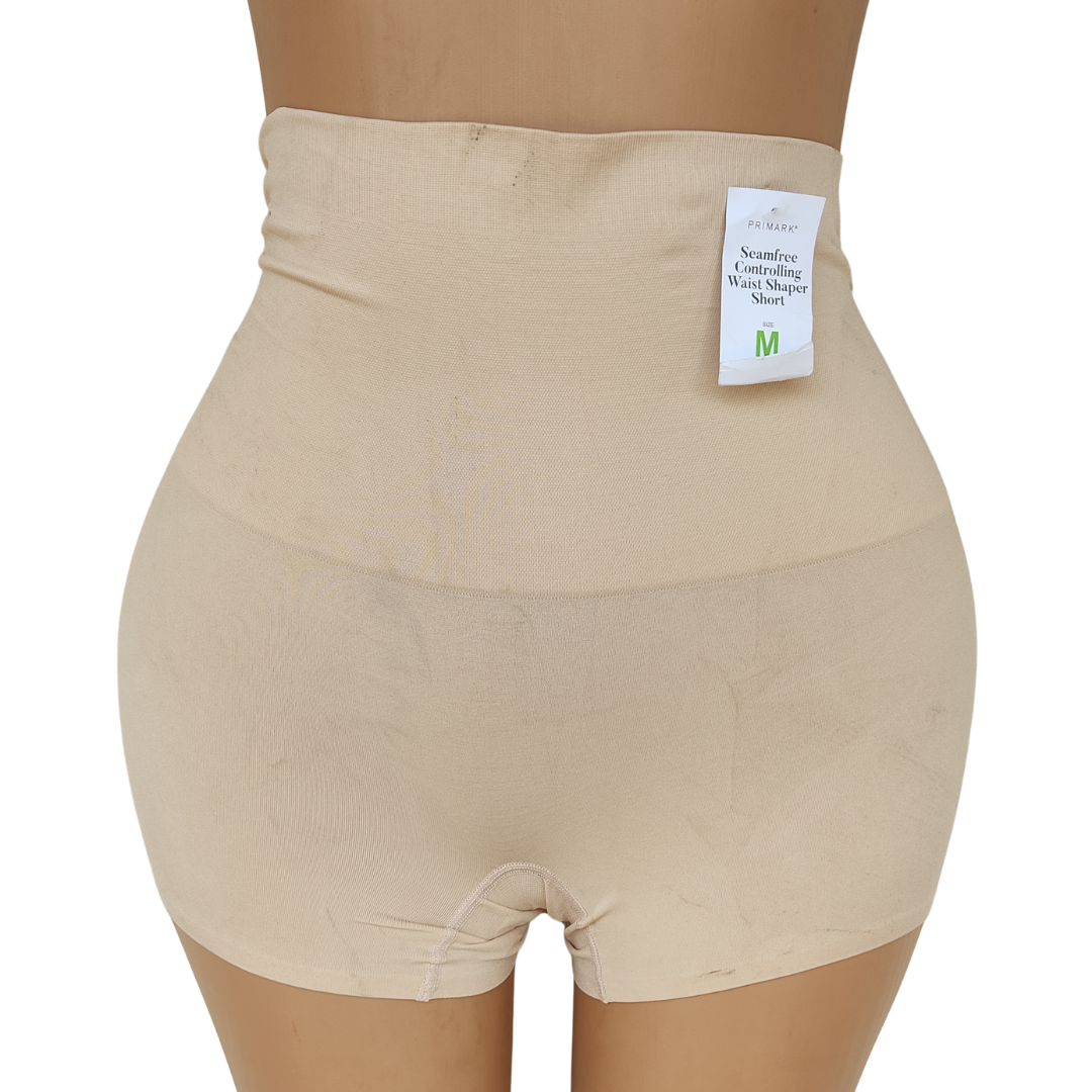 UK 12-14 - Primark Brown Spandex Control Short[Brand New]
