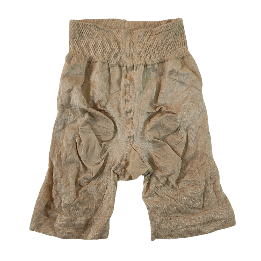 UK 10- Unbranded Brown Sheer Control Short[ink]