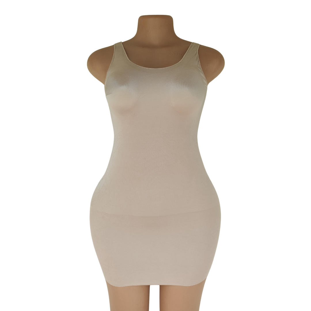 UK 10 - Naomi and Nicole Brown Control Slip