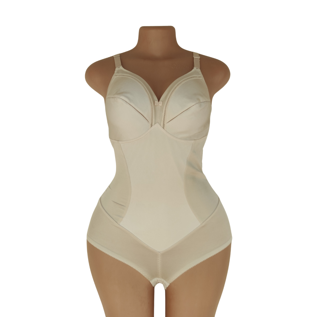 UK 12 - Triumph Brown Control Bodysuit [36D Cup]
