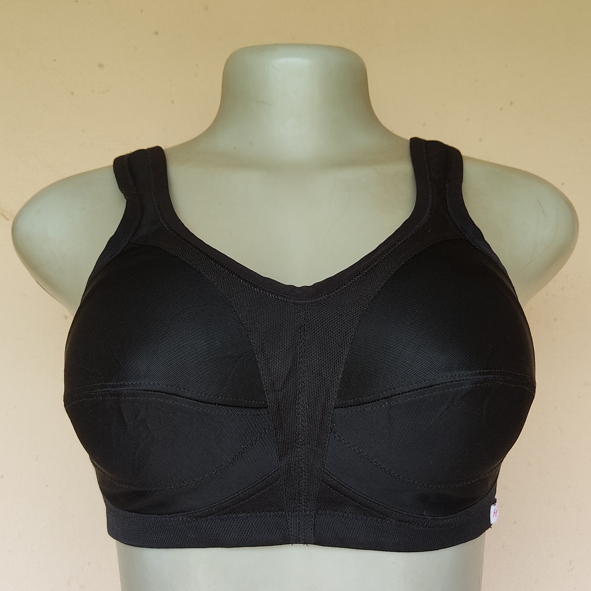 32D - Freya Black Non Wired Non Padded Bra