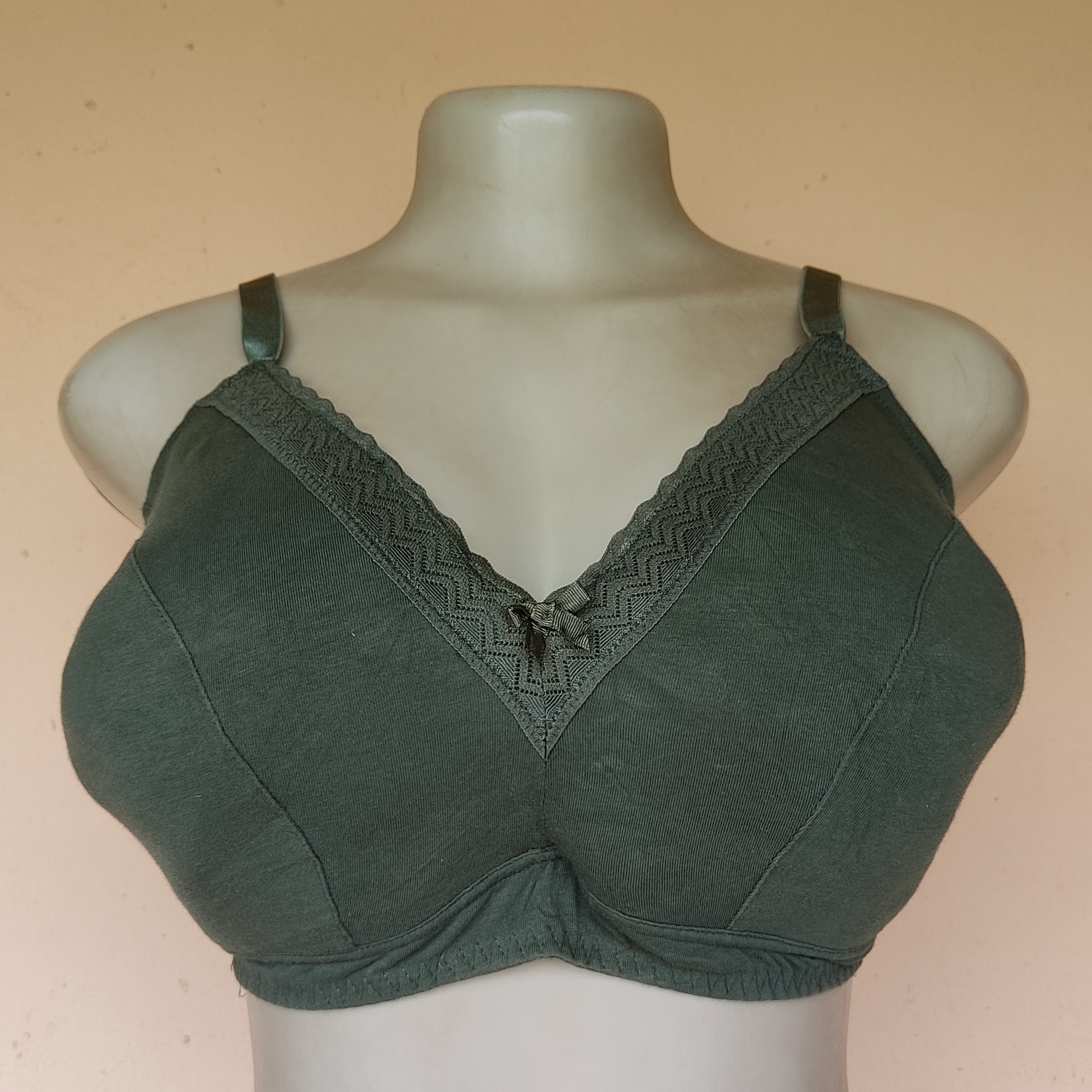 42E- Tu Green  Non Wired  Bra