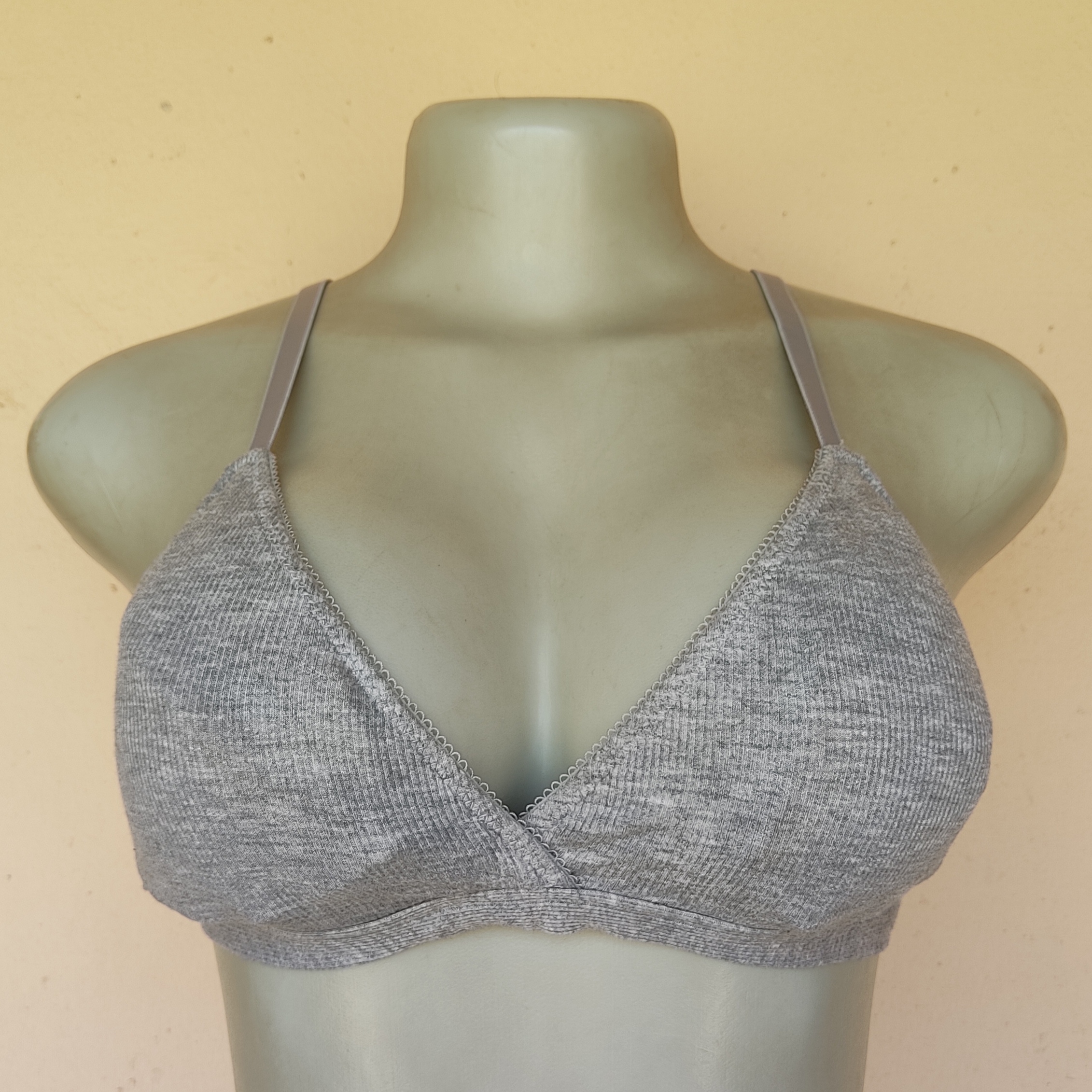 UK 12 - Lucky Brand Grey Bra Top