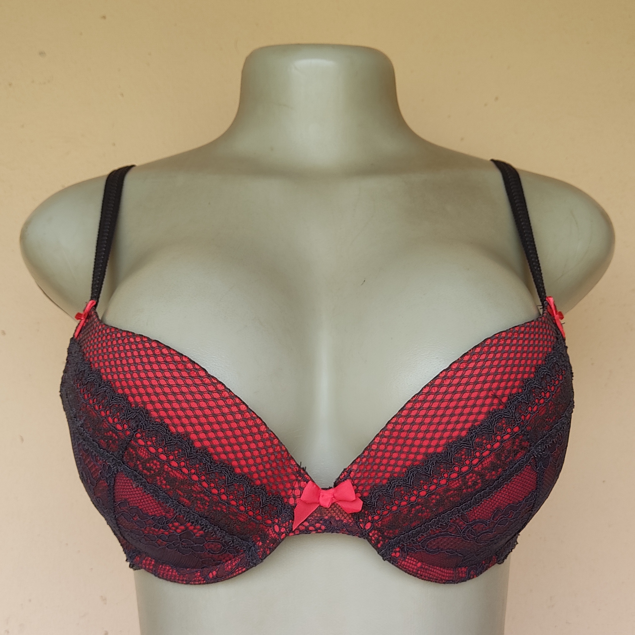 38A - M and S Two Tone Light Padded Bra