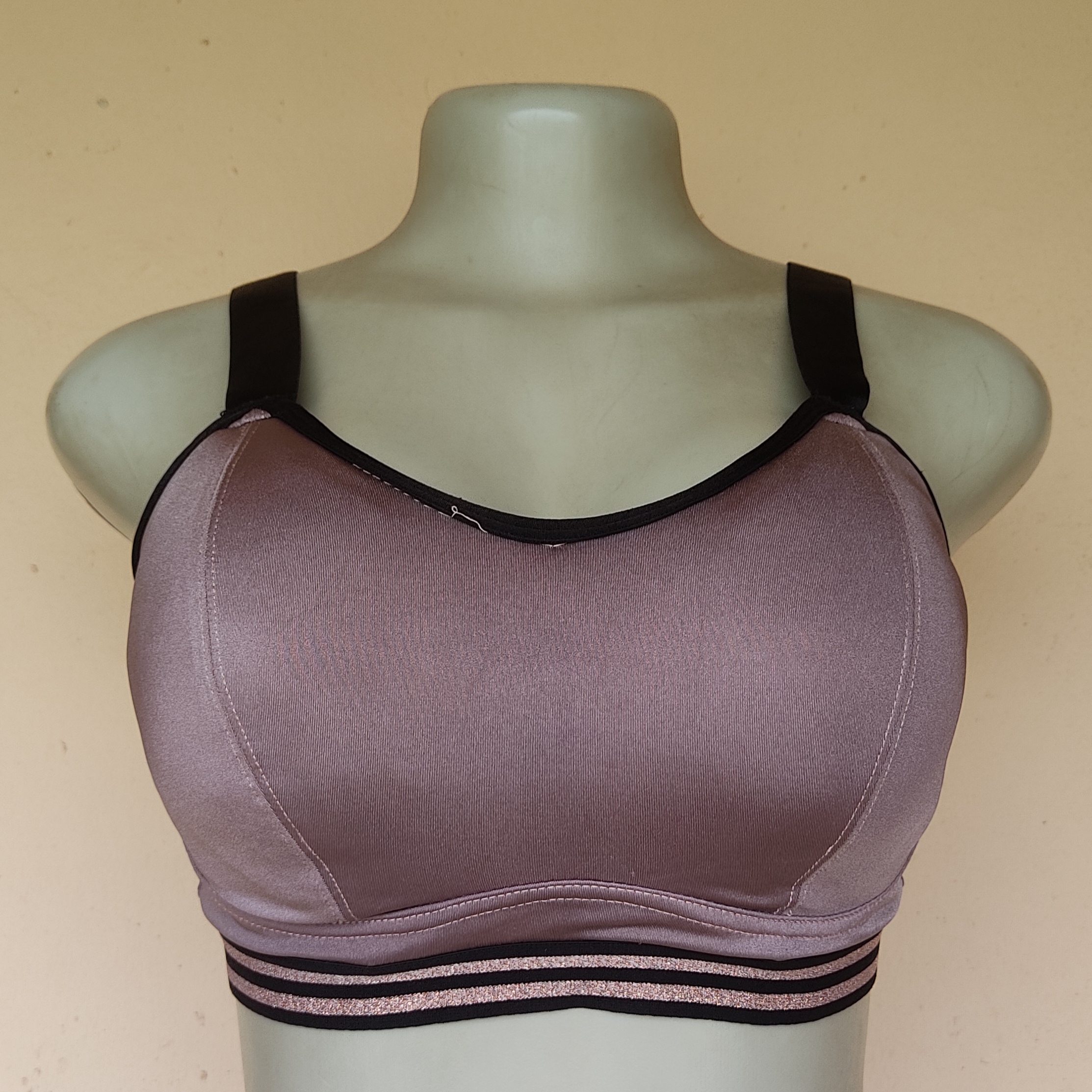 32E- Pour Moi Two Color Light Padded Bra (Sport Bra)