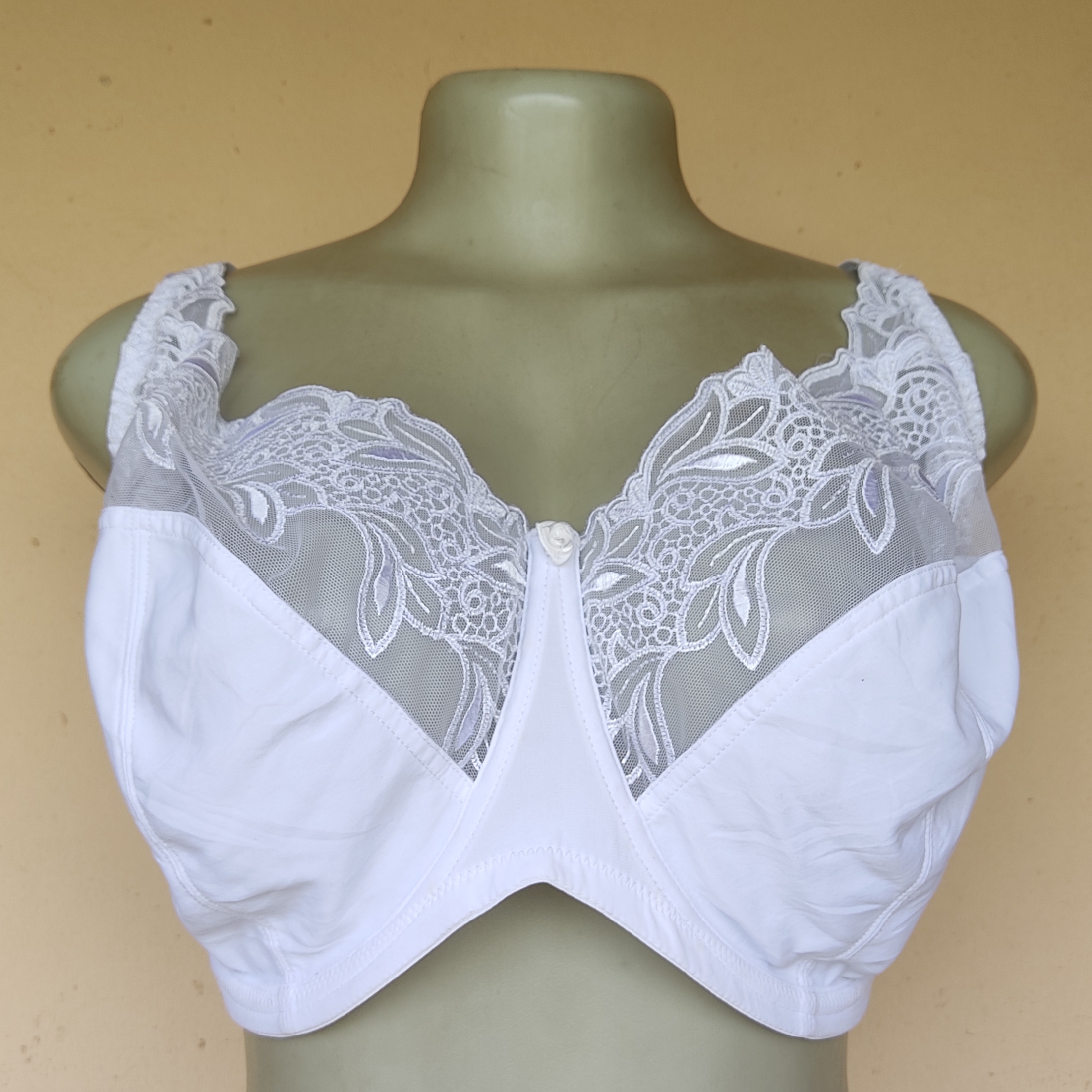 36JJ- Panache White  Non Padded Bra