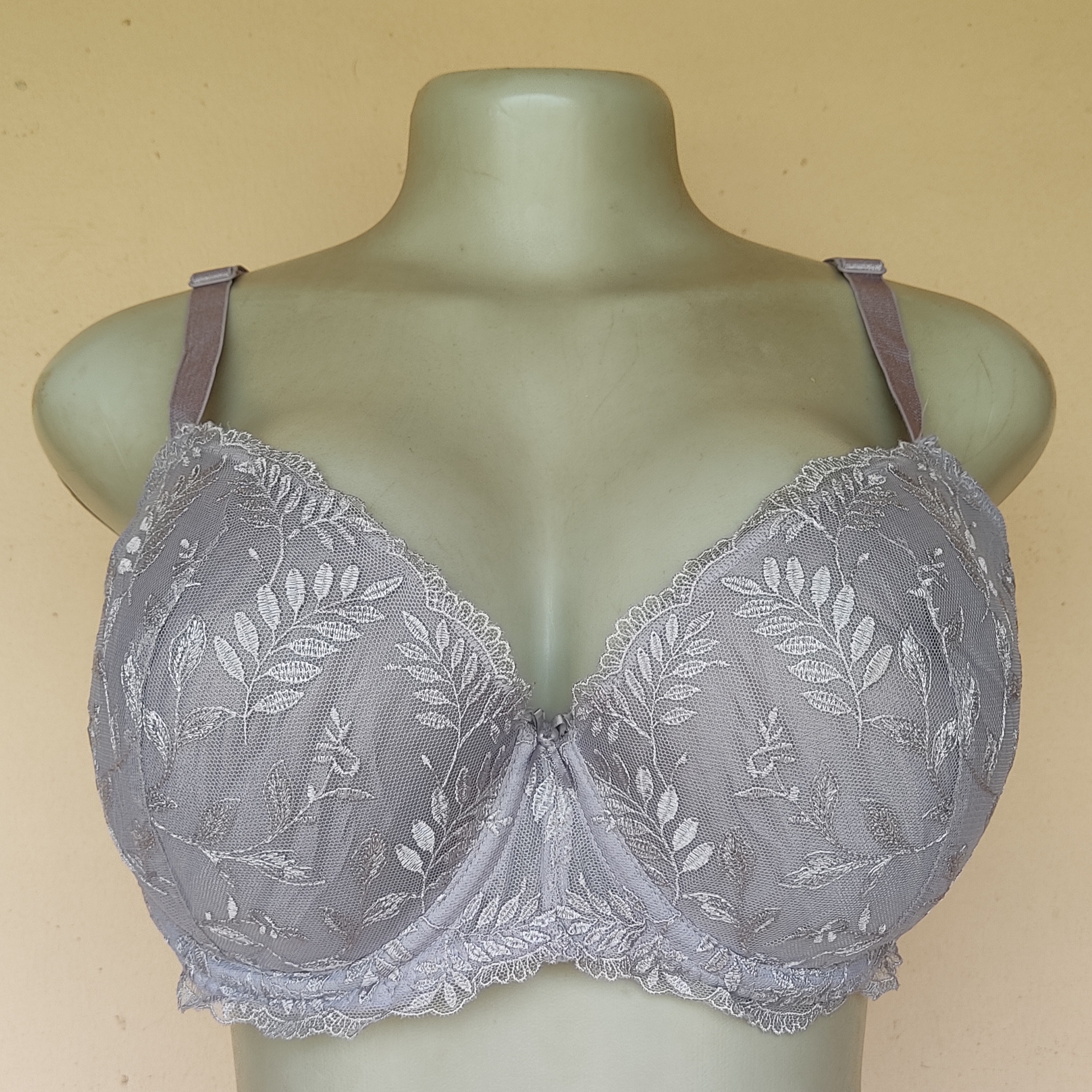 40D- George Patterned Light Padded Bra