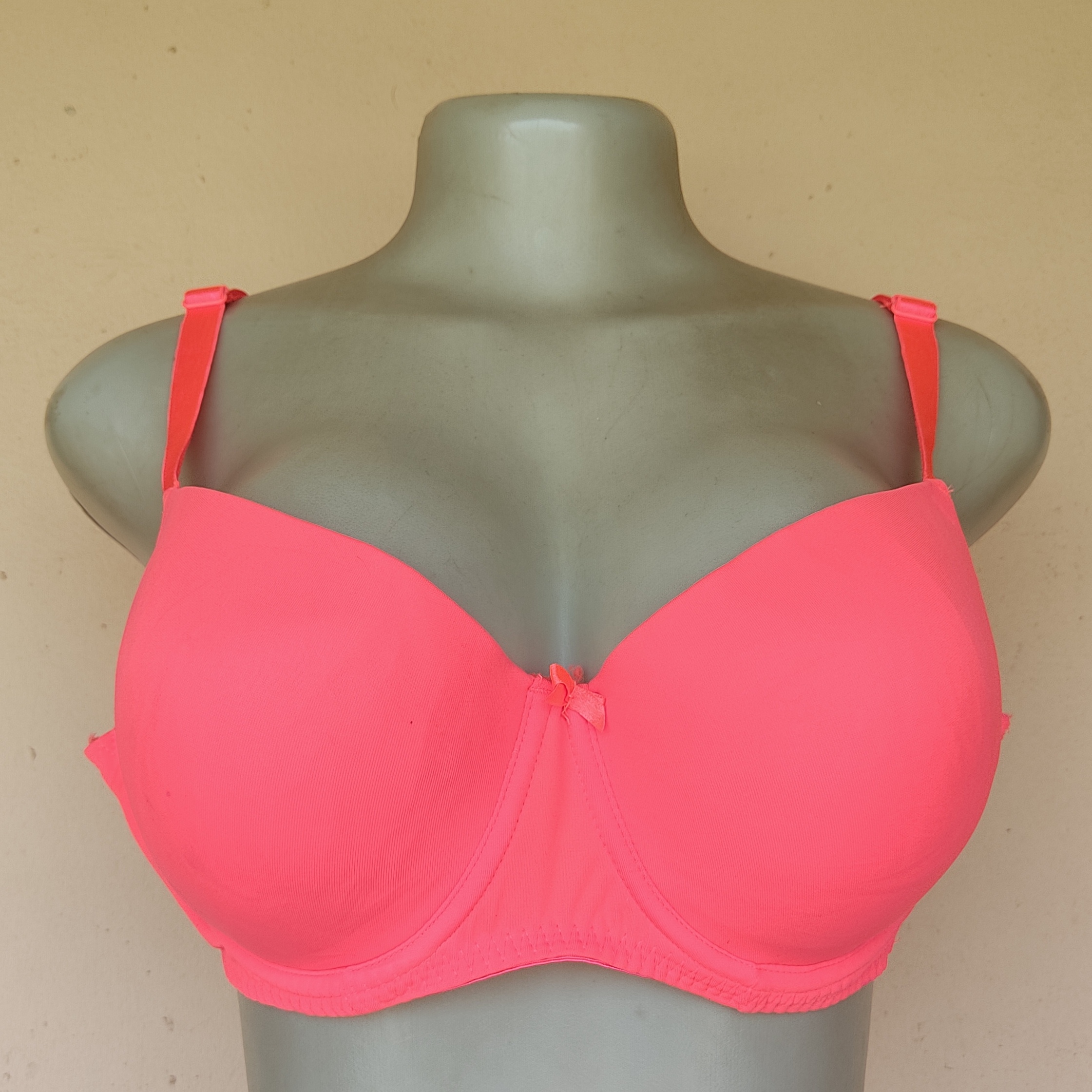 40C - George Deep Orange Light Padded Bra