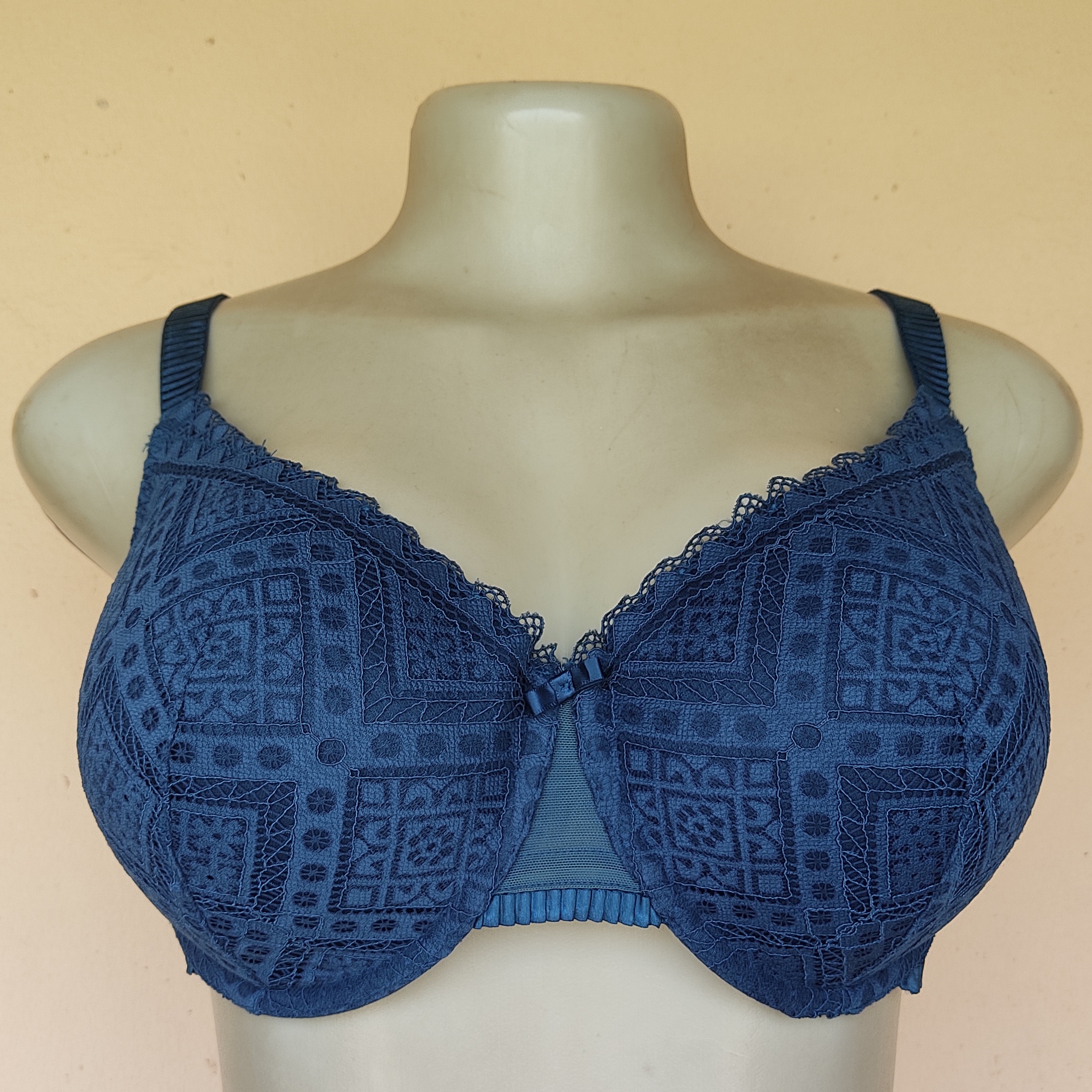 40C - M and S Teal Blue Light Padded Bra