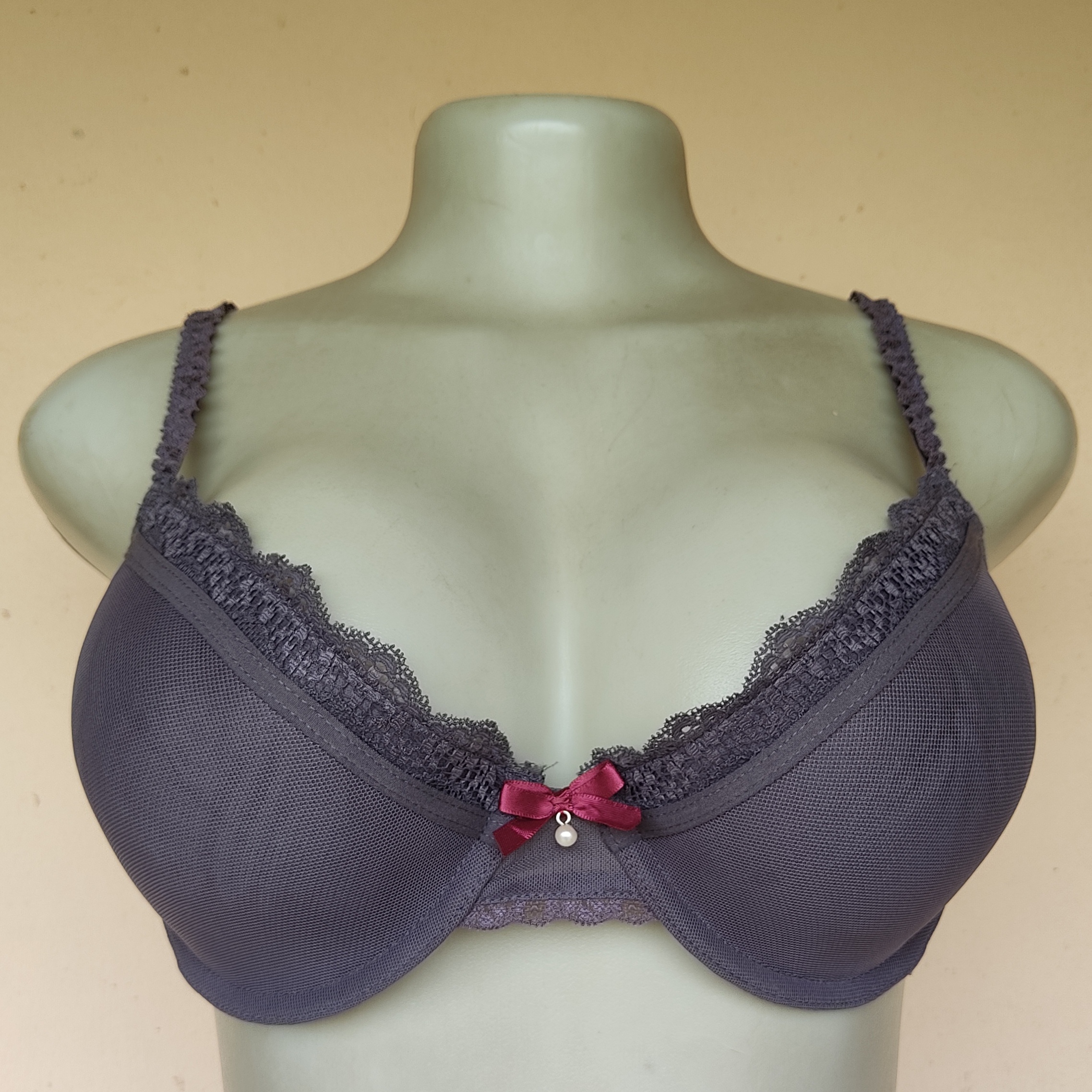 36C - Unbranded Grey Light Padded Bra