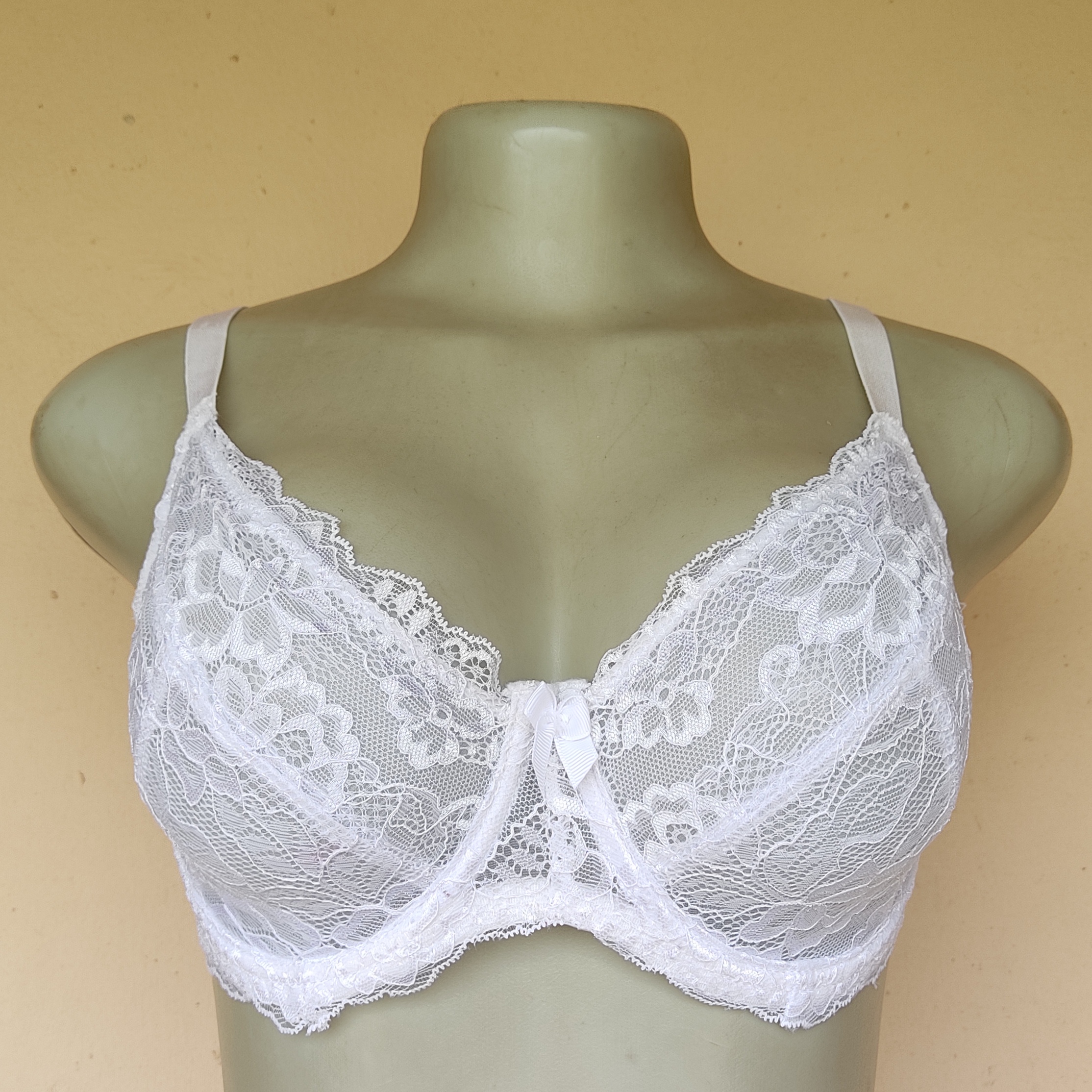 36D - Pepco White Non Padded Bra