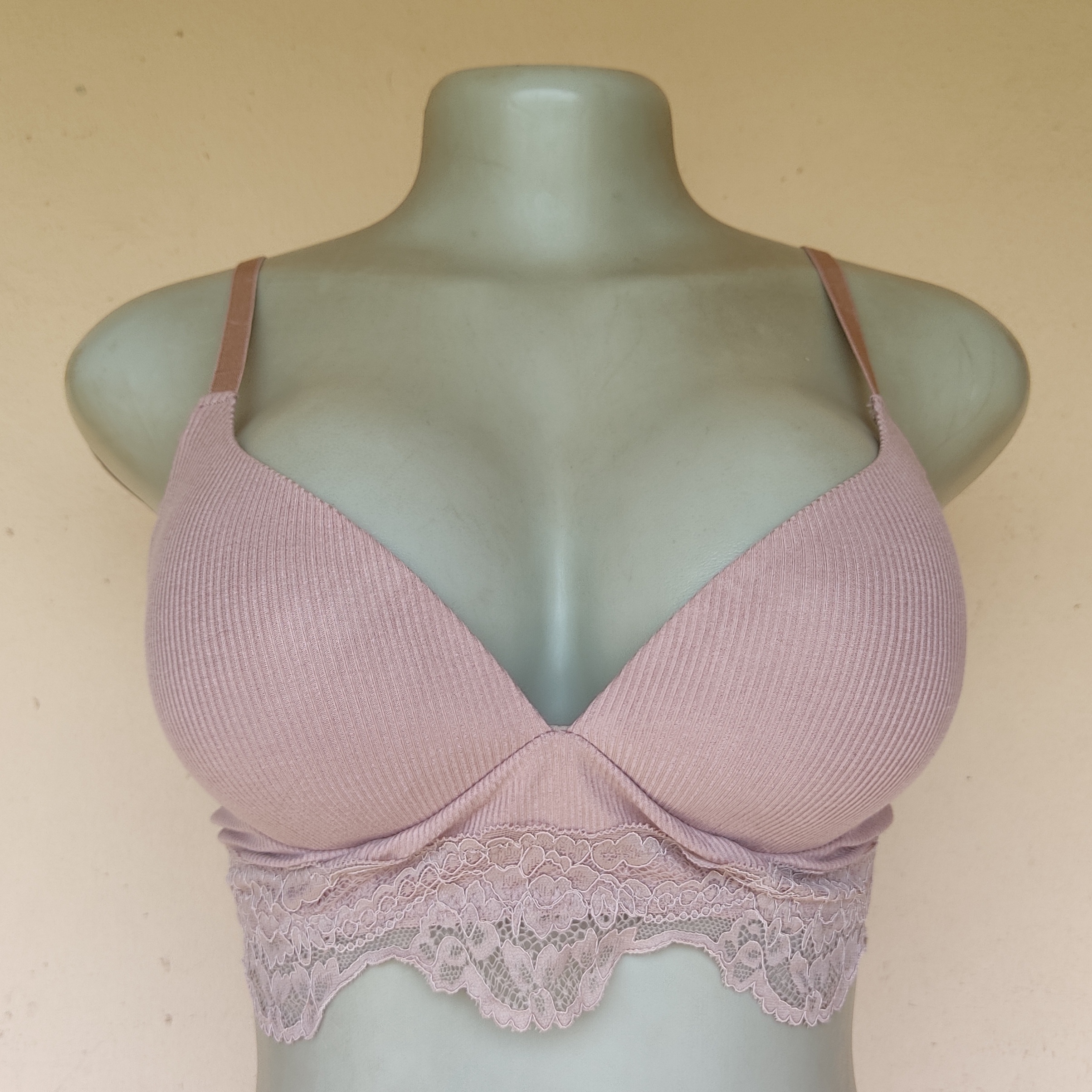 34B -EOT Brown Non Wired Bra