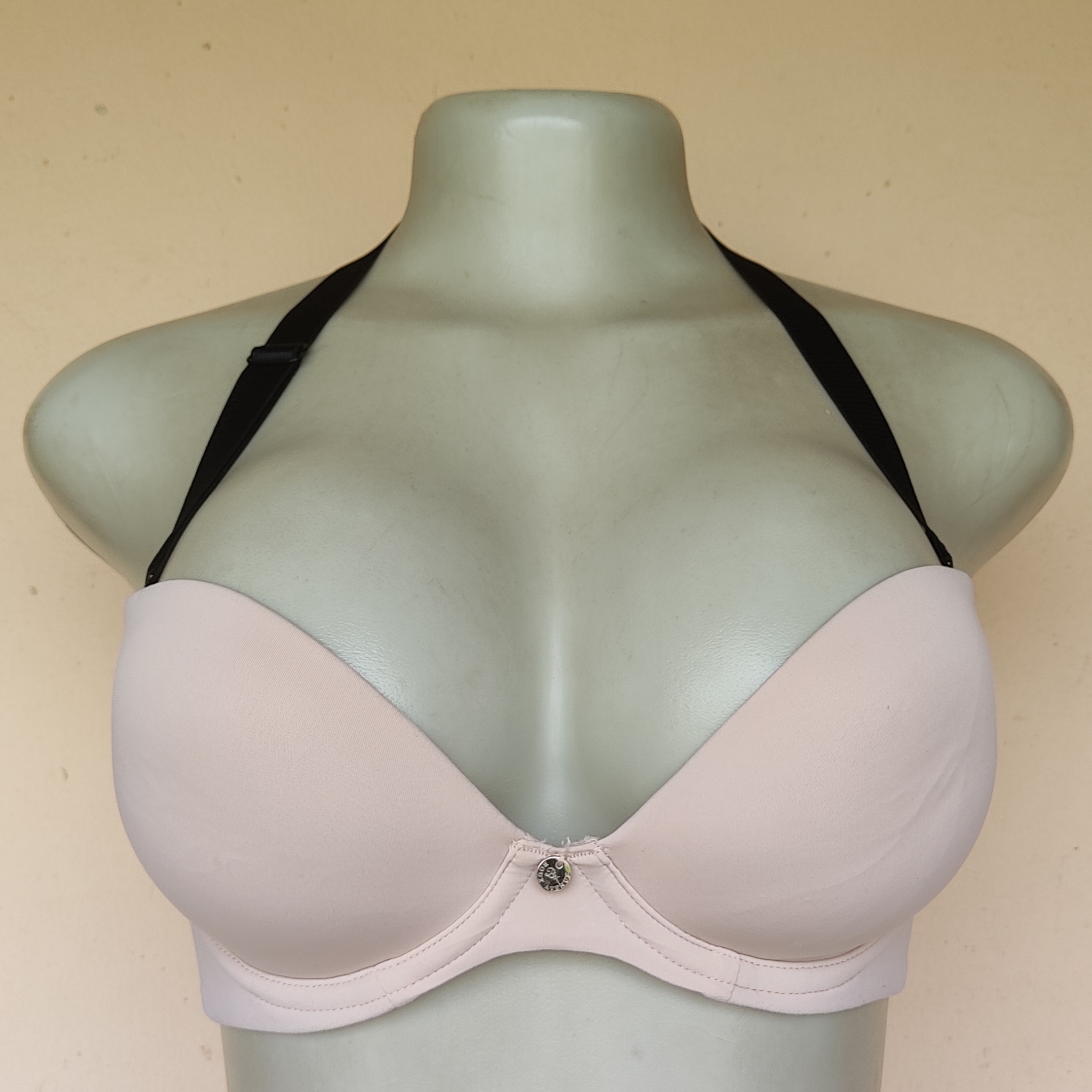 32C – Boux Avenue Brown Balconette Light Padded Bra