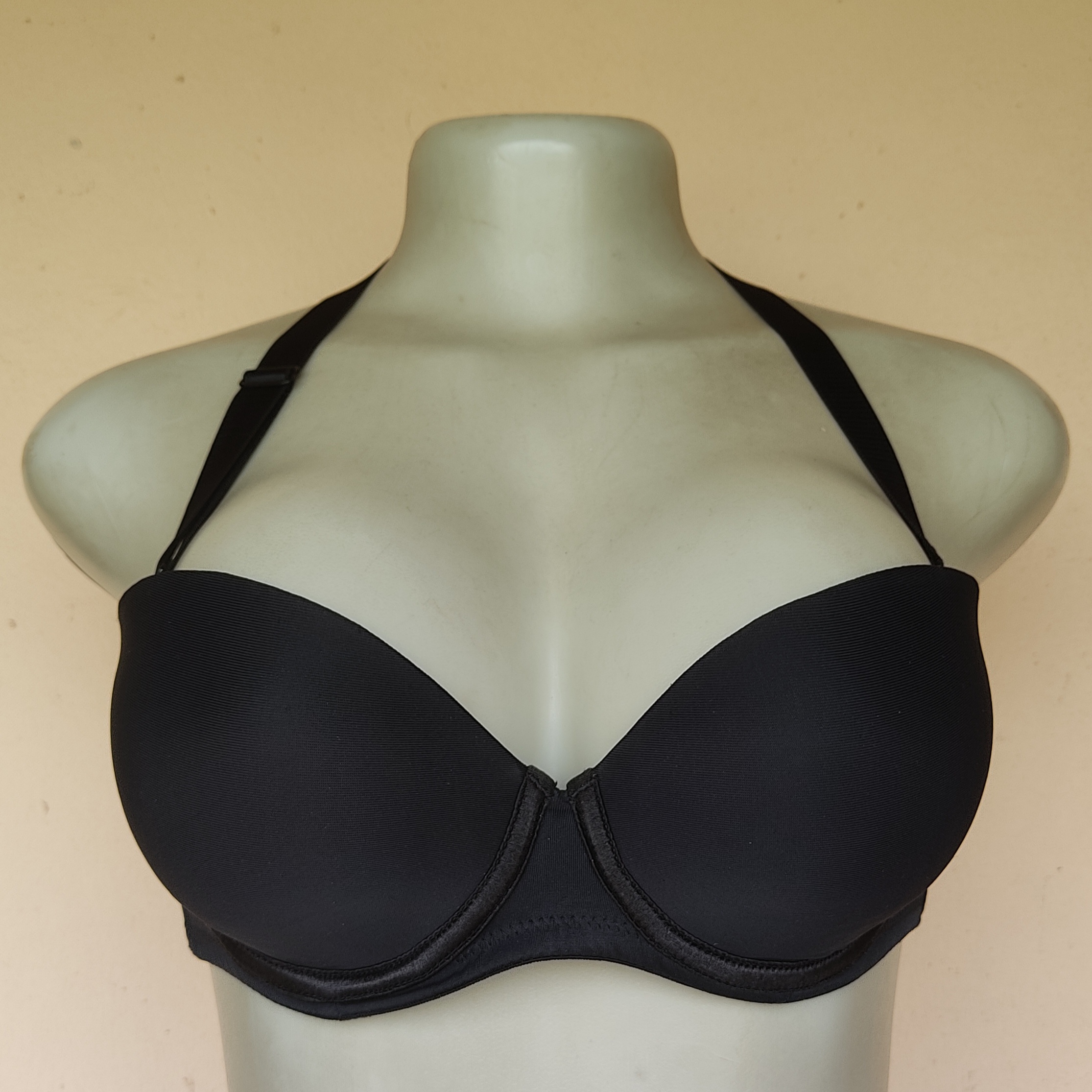 36A –F and F Black Balconette Light Padded Bra
