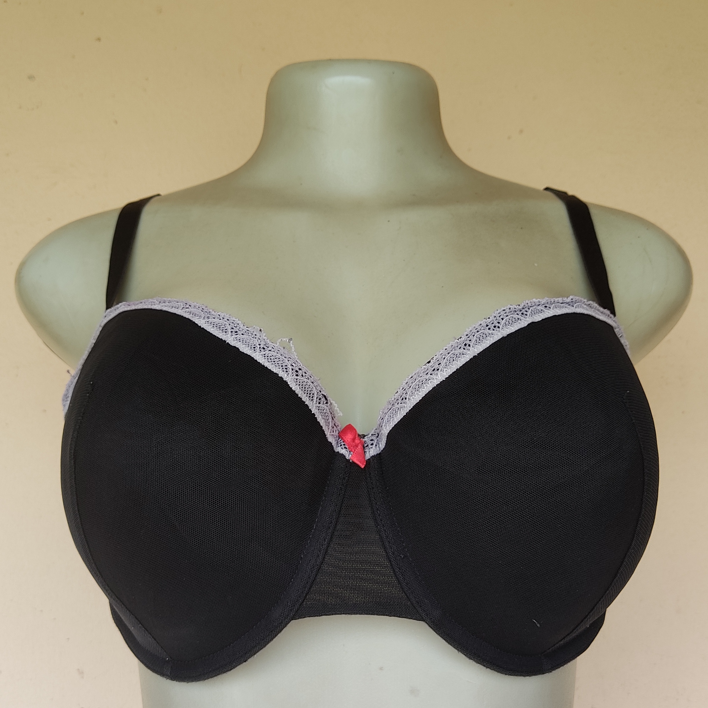 36E- George Two Colour Light Padded Bra