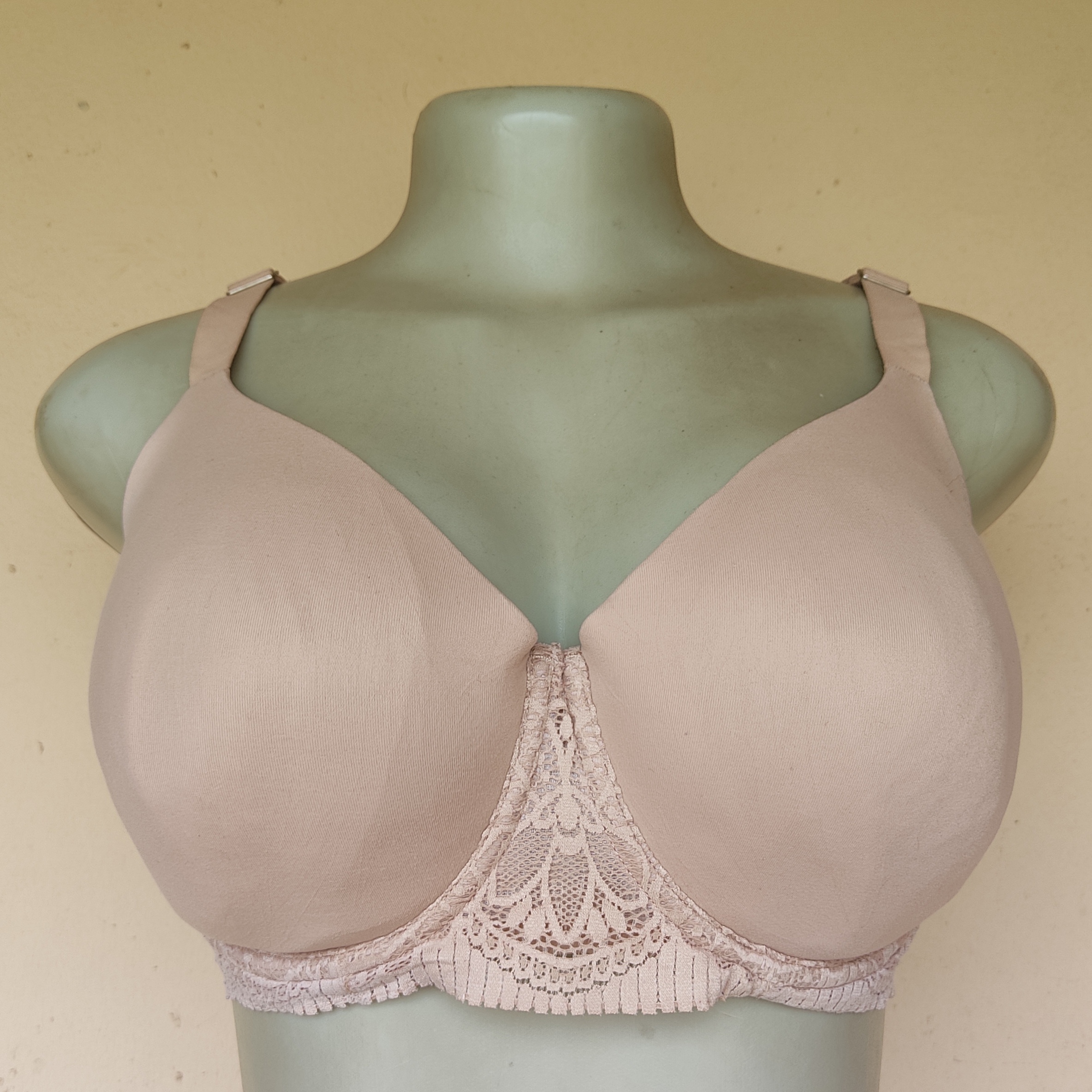 40D- M And S Brown Light Padded Bra