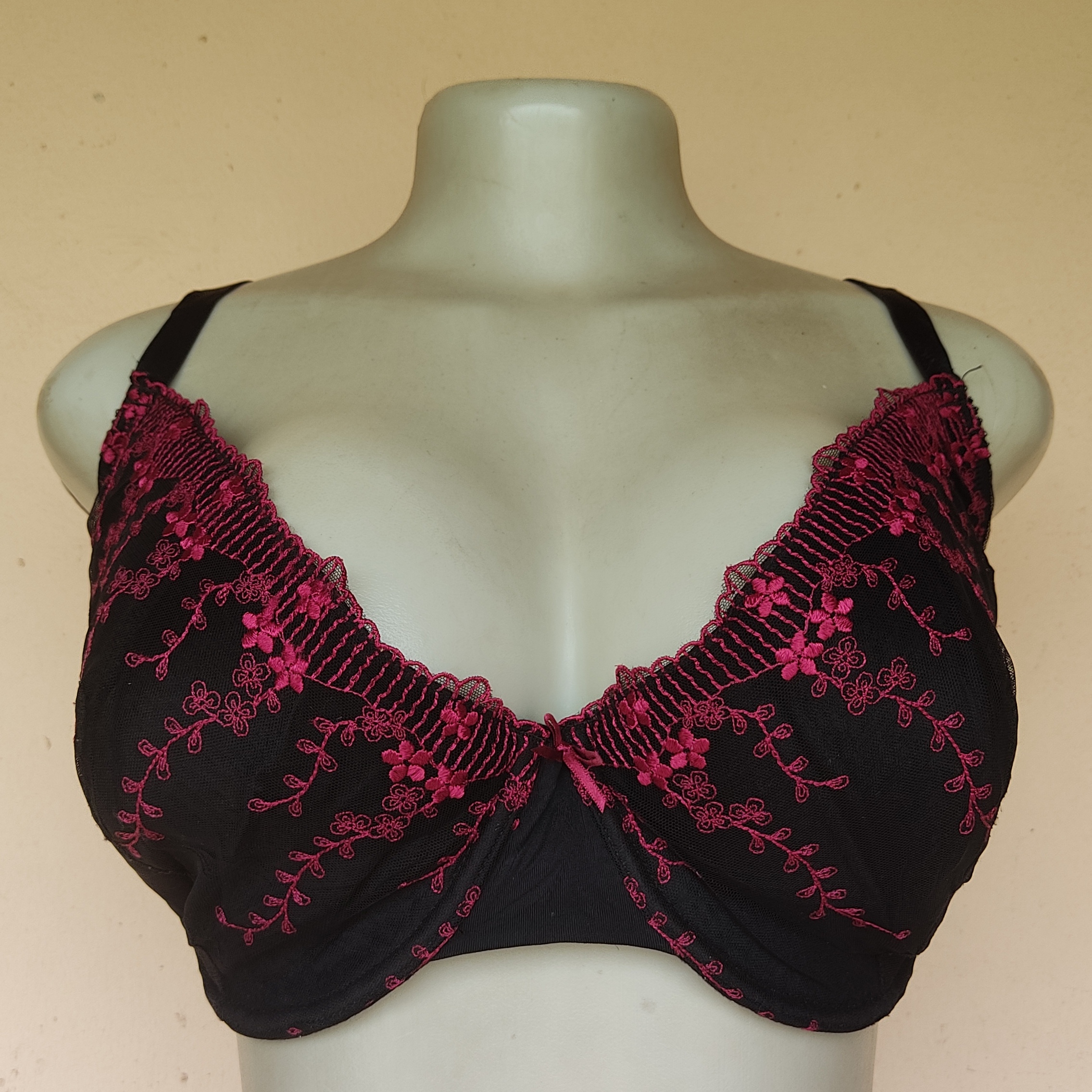44E- BM Patterned  Light Padded Bra