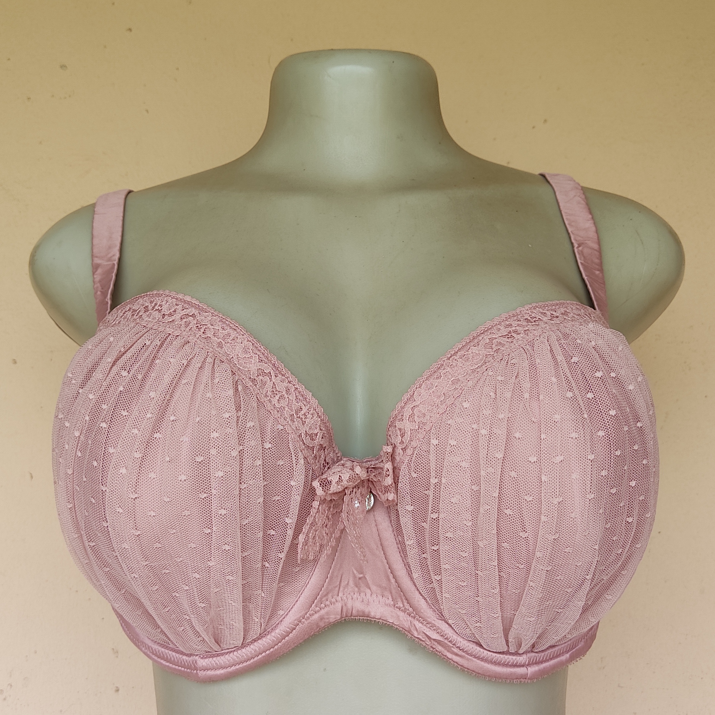 38DD- Boux Lilac Balconete Light Padded Bra