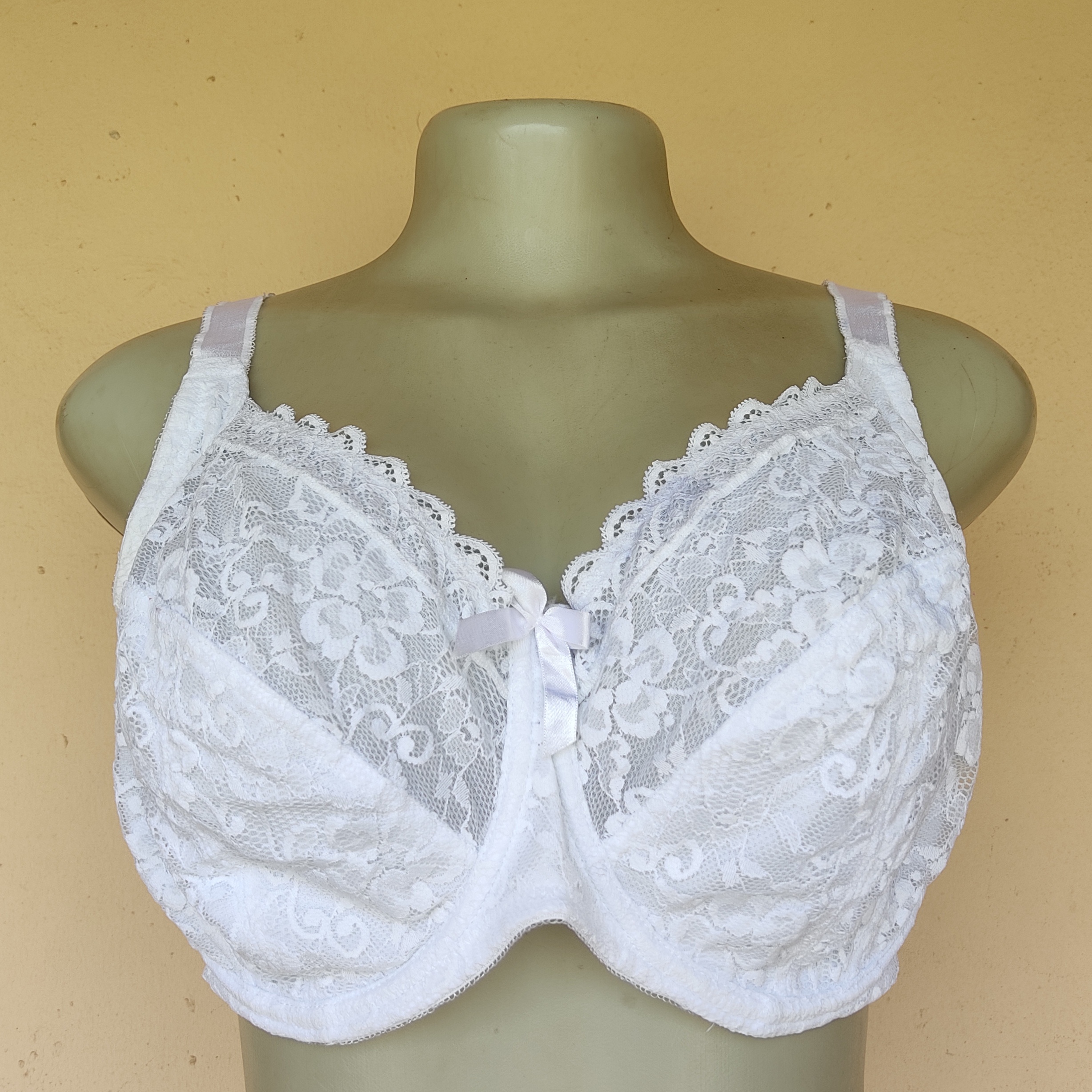 34GG- Pour Moi White Non Padded Bra