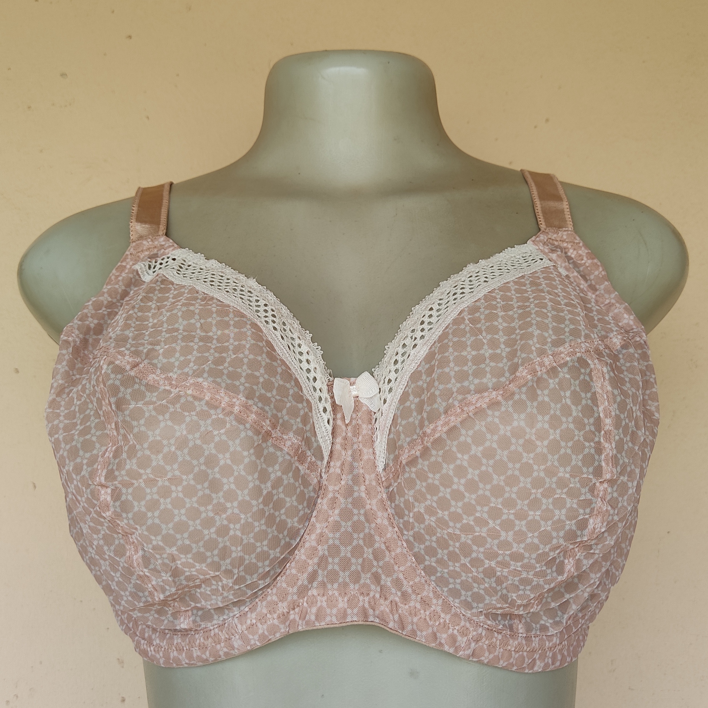 34GG- M and S Polka Dot Non Padded Bra