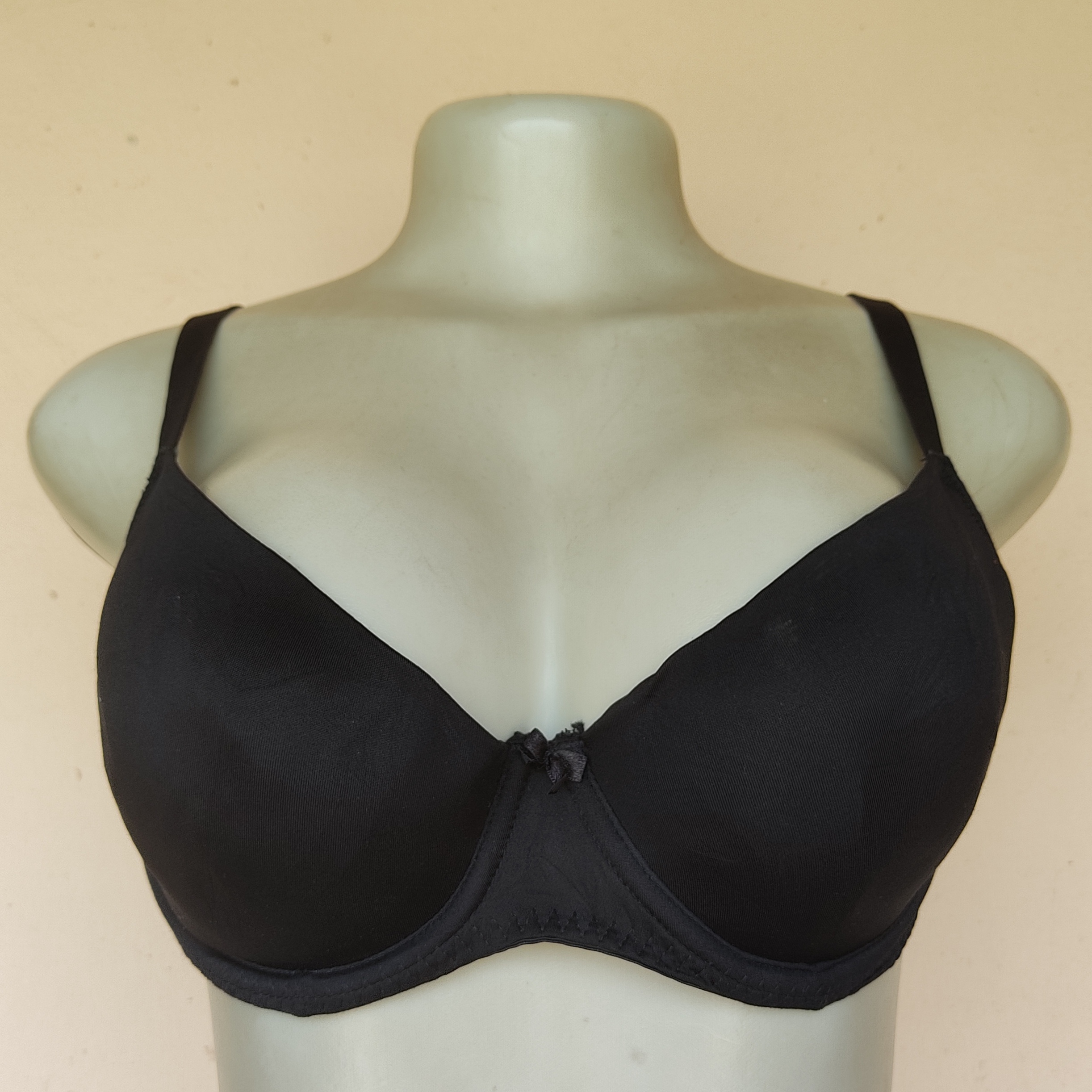 36D- George Black Light Padded Bra