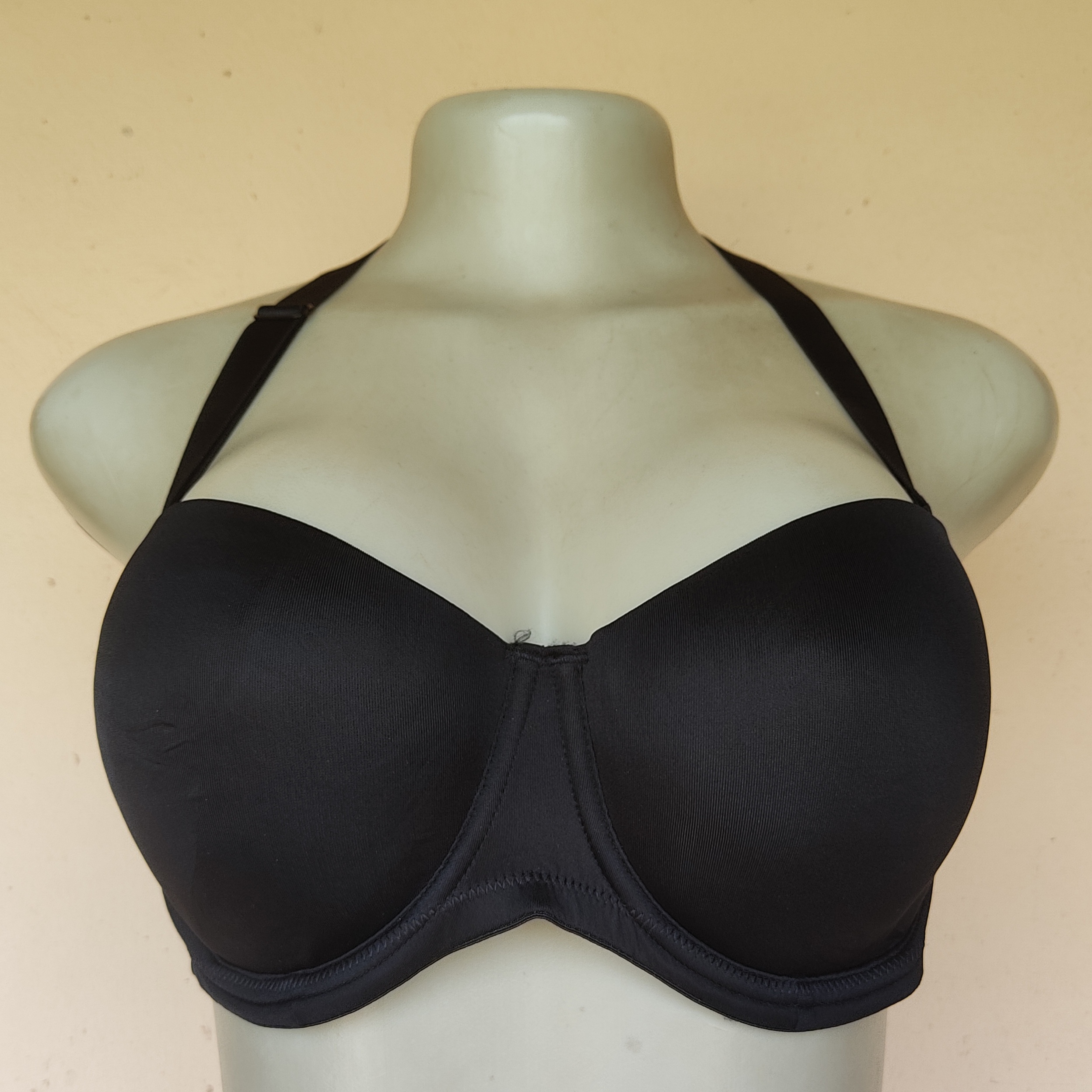 38C- George Balconette Black Light Padded Bra