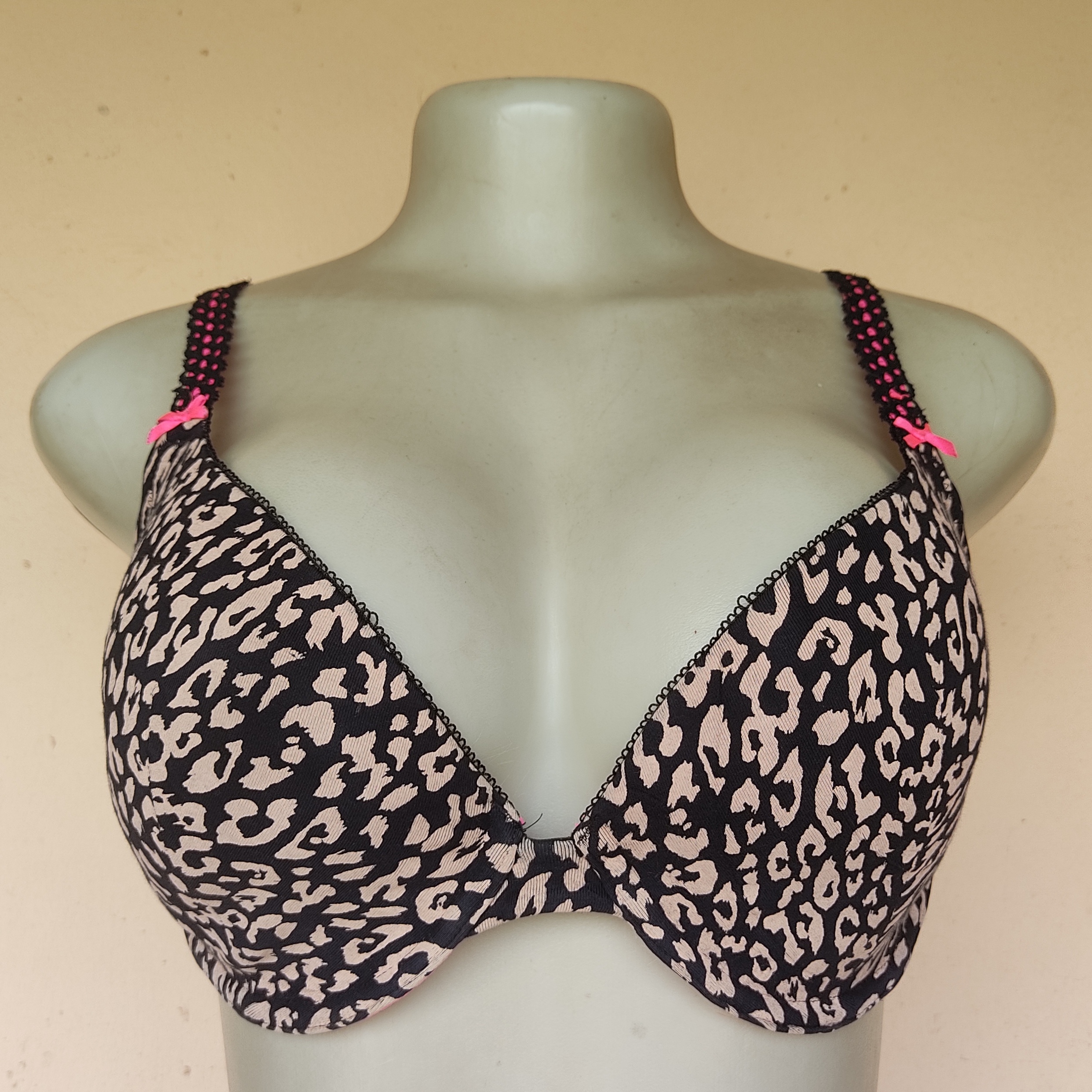 38C- La Senza Print Cotton Light Padded Bra