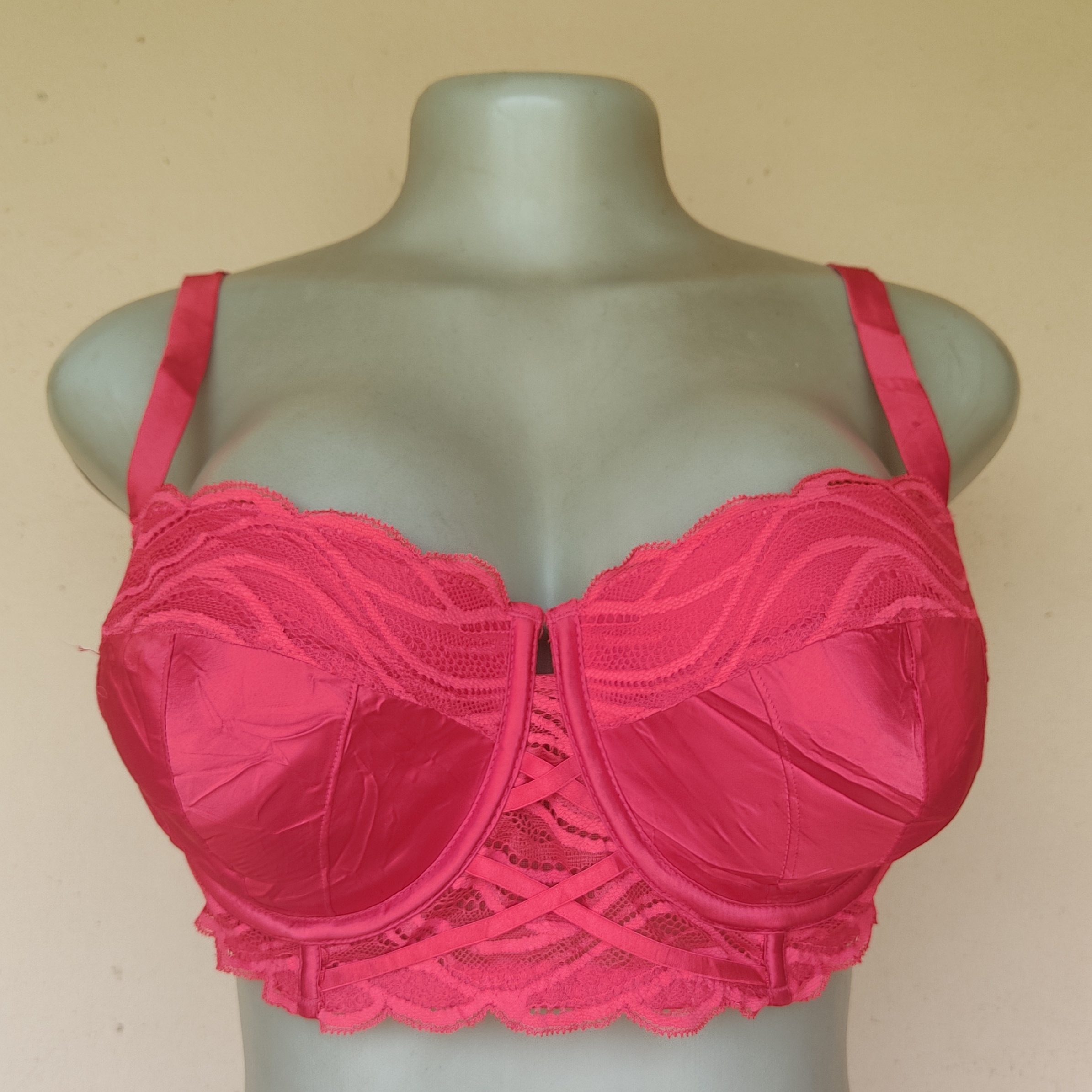 38C- George Red Light Padded Bra