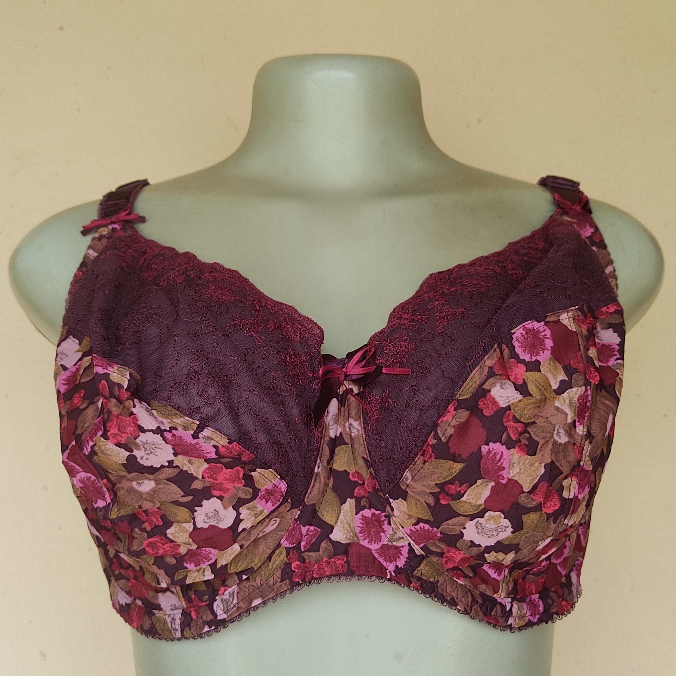 34GG- Fantasie Floral Non Padded Bra