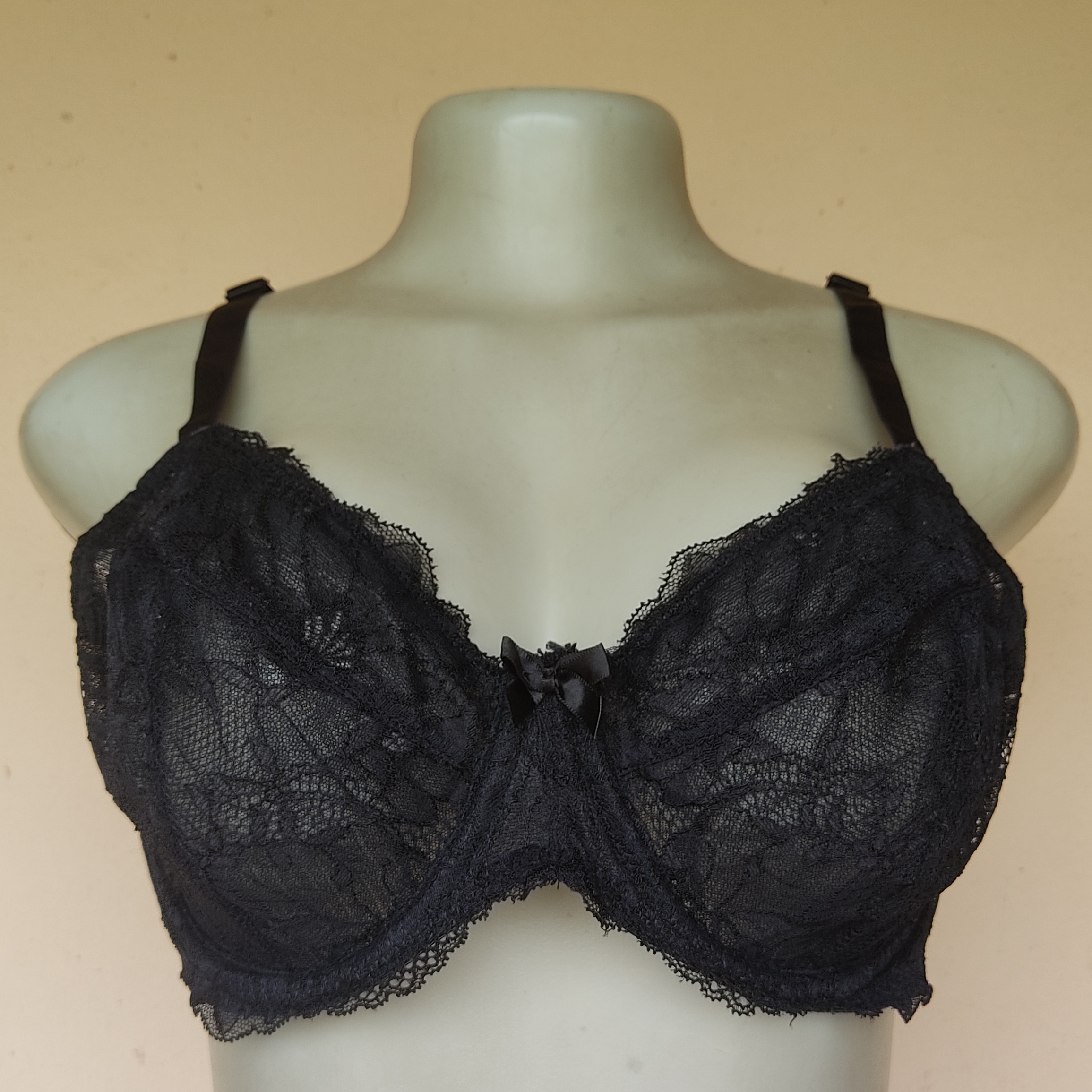 40D- George Black Non Padded Bra