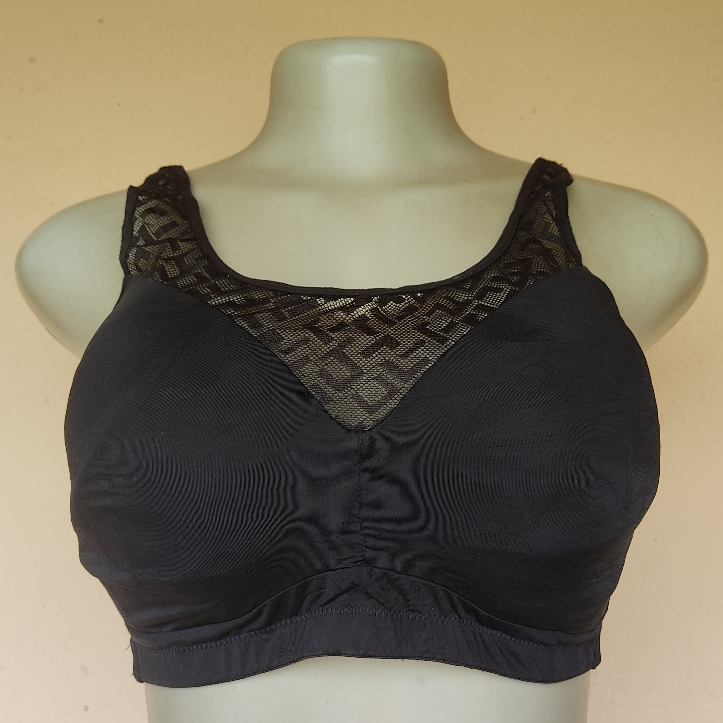 36C-M&S Black Non Wired Bra