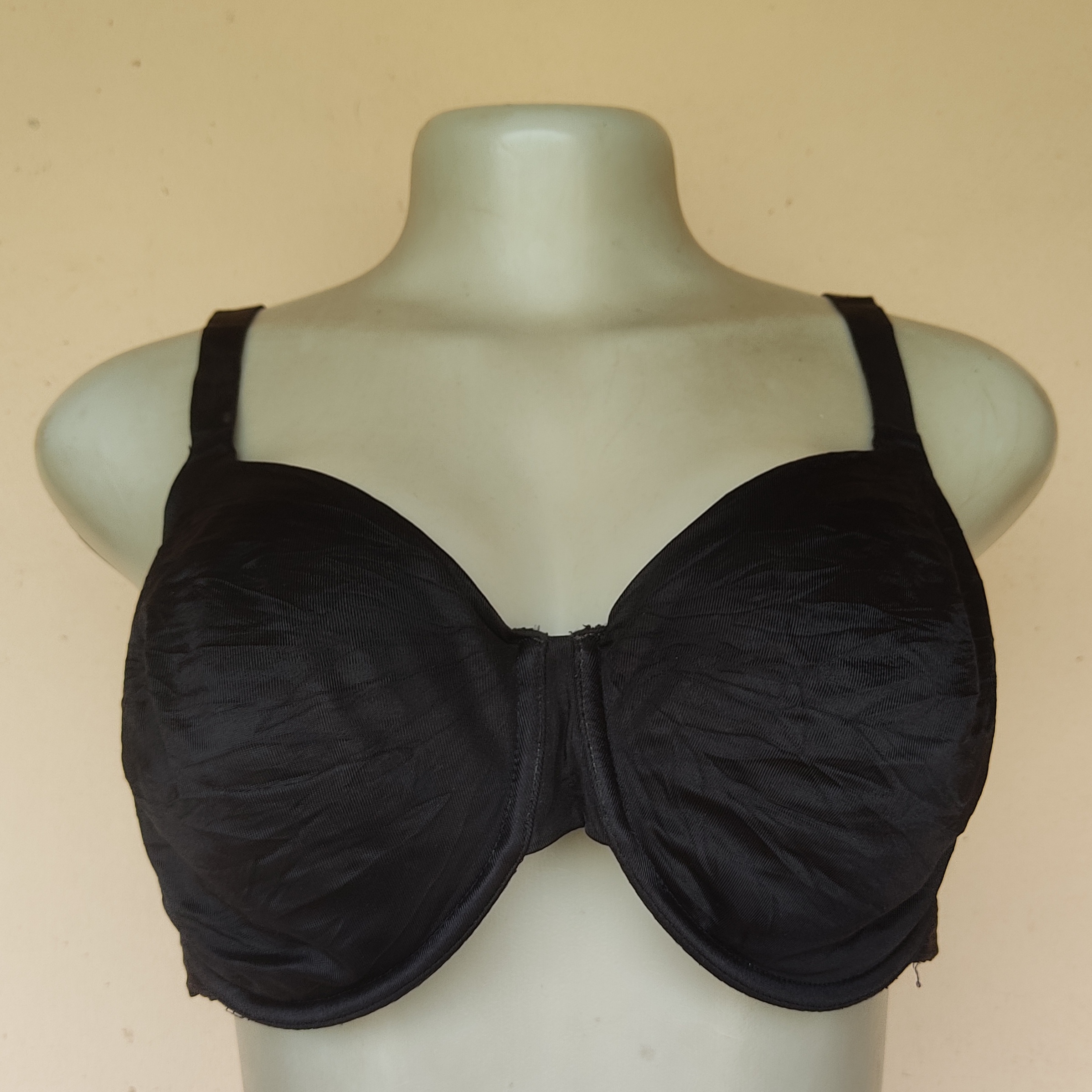 38D- M and S Black  Non Padded Bra