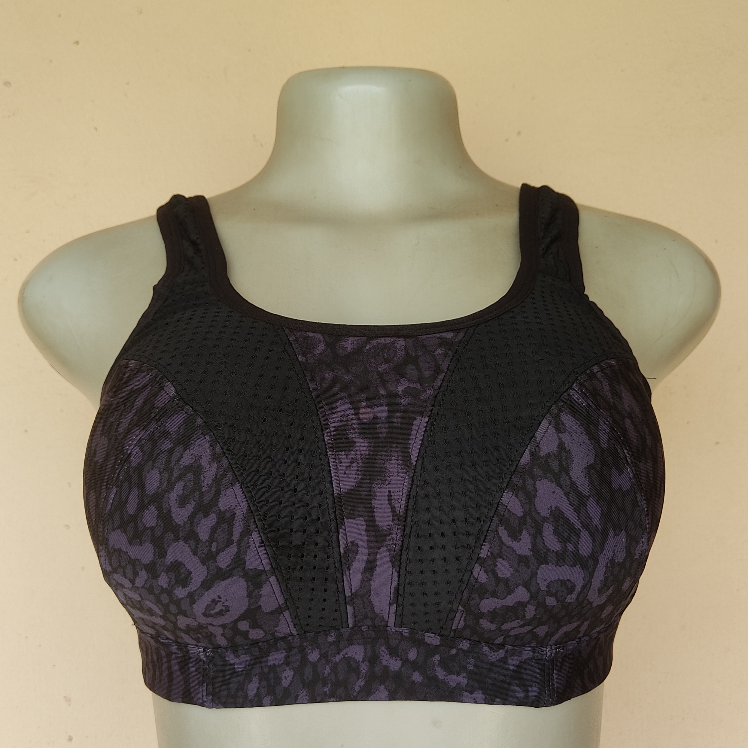 34DD- M and S Print Non Wired Non Padded Bra