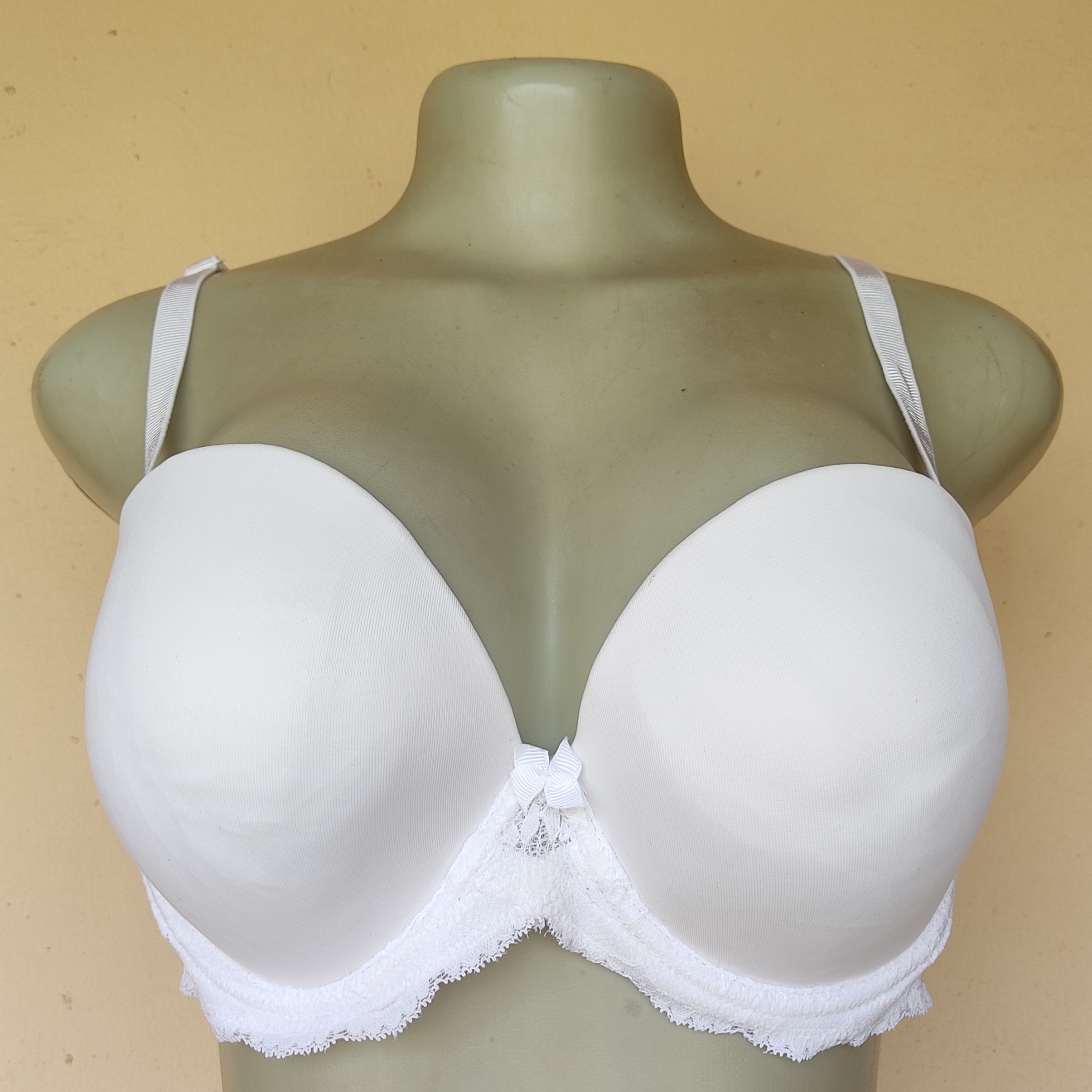 38C- M And S Balconette White Light Padded Bra [ink]