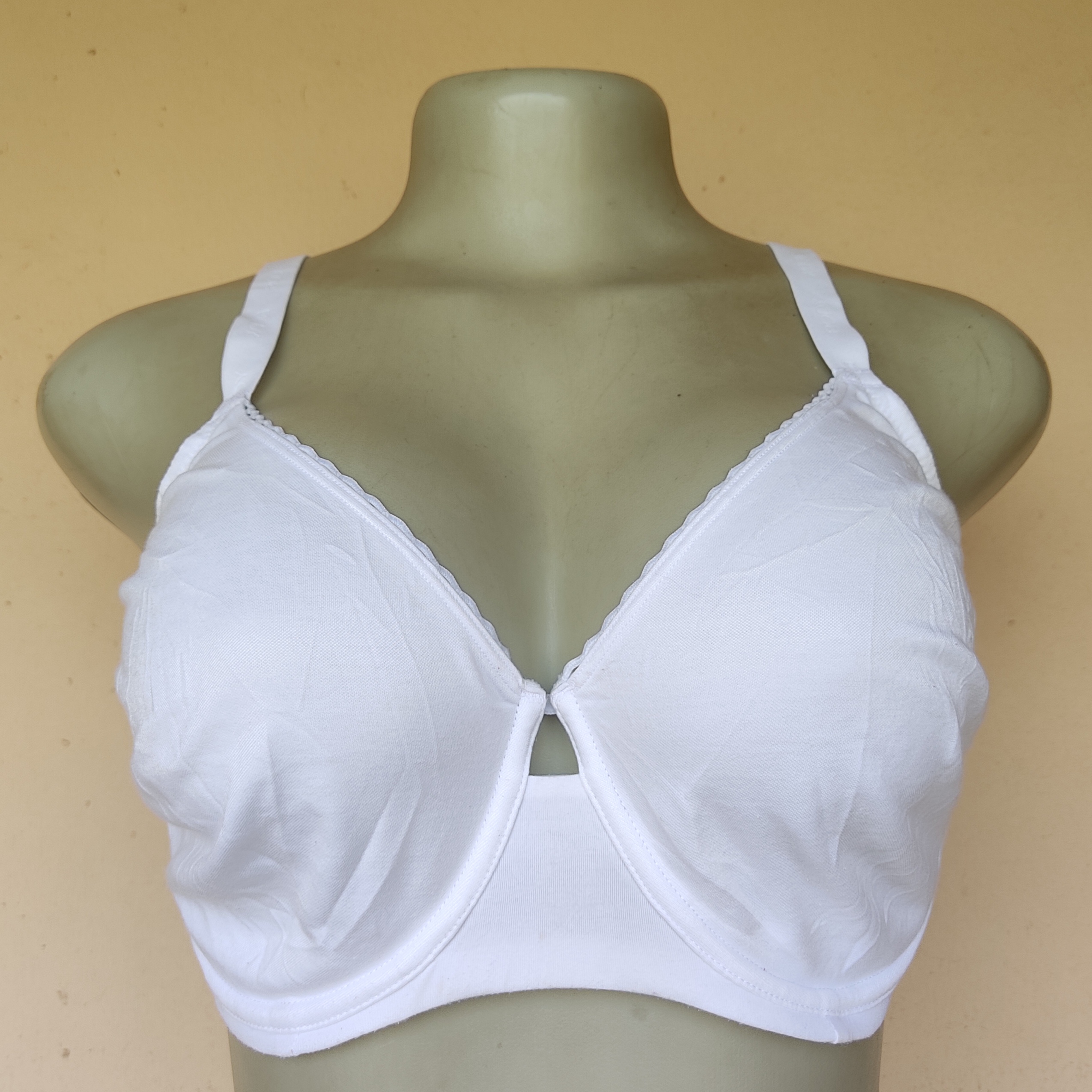 34F- M And S White Non Padded Bra