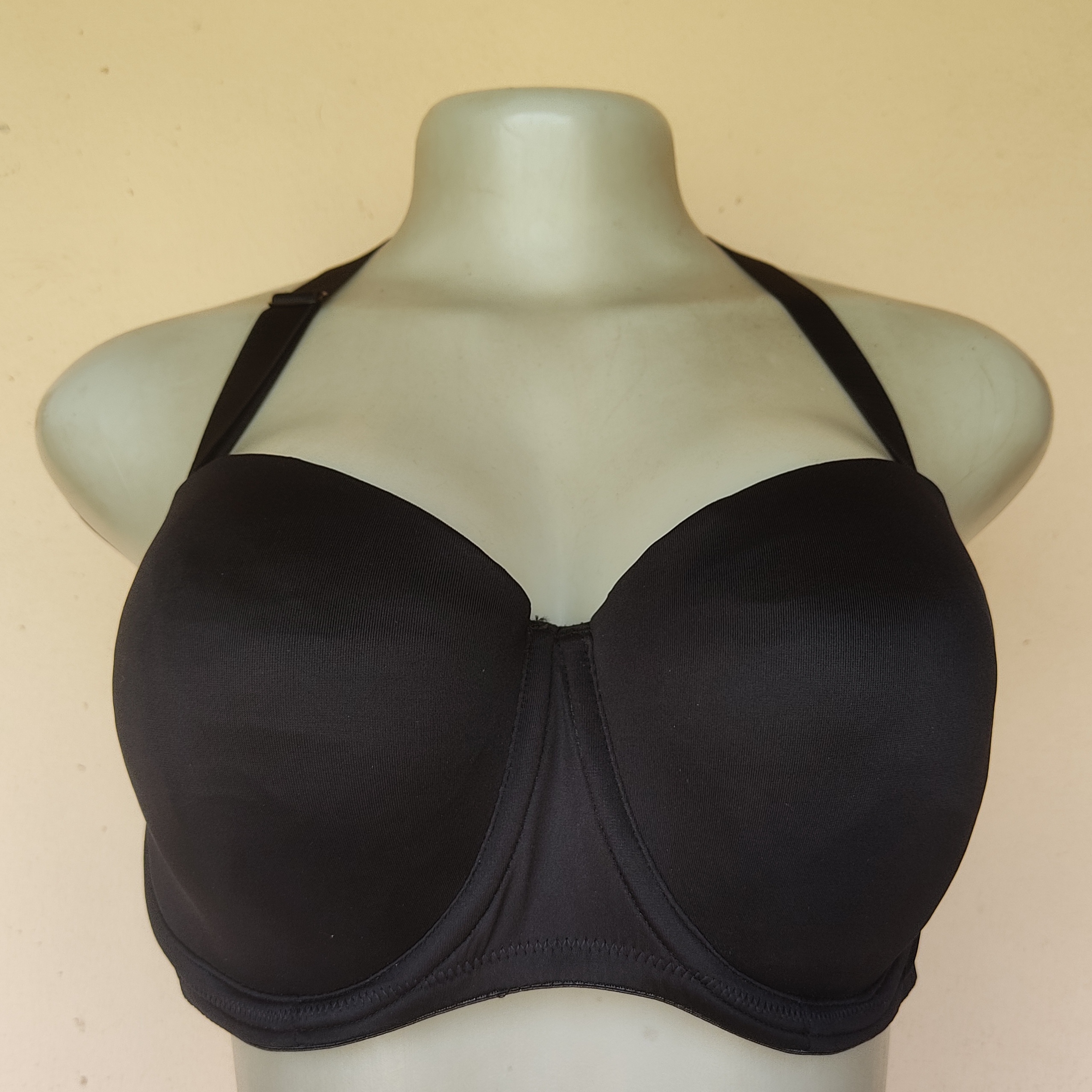 34E- George Balconette Black Light Padded Bra