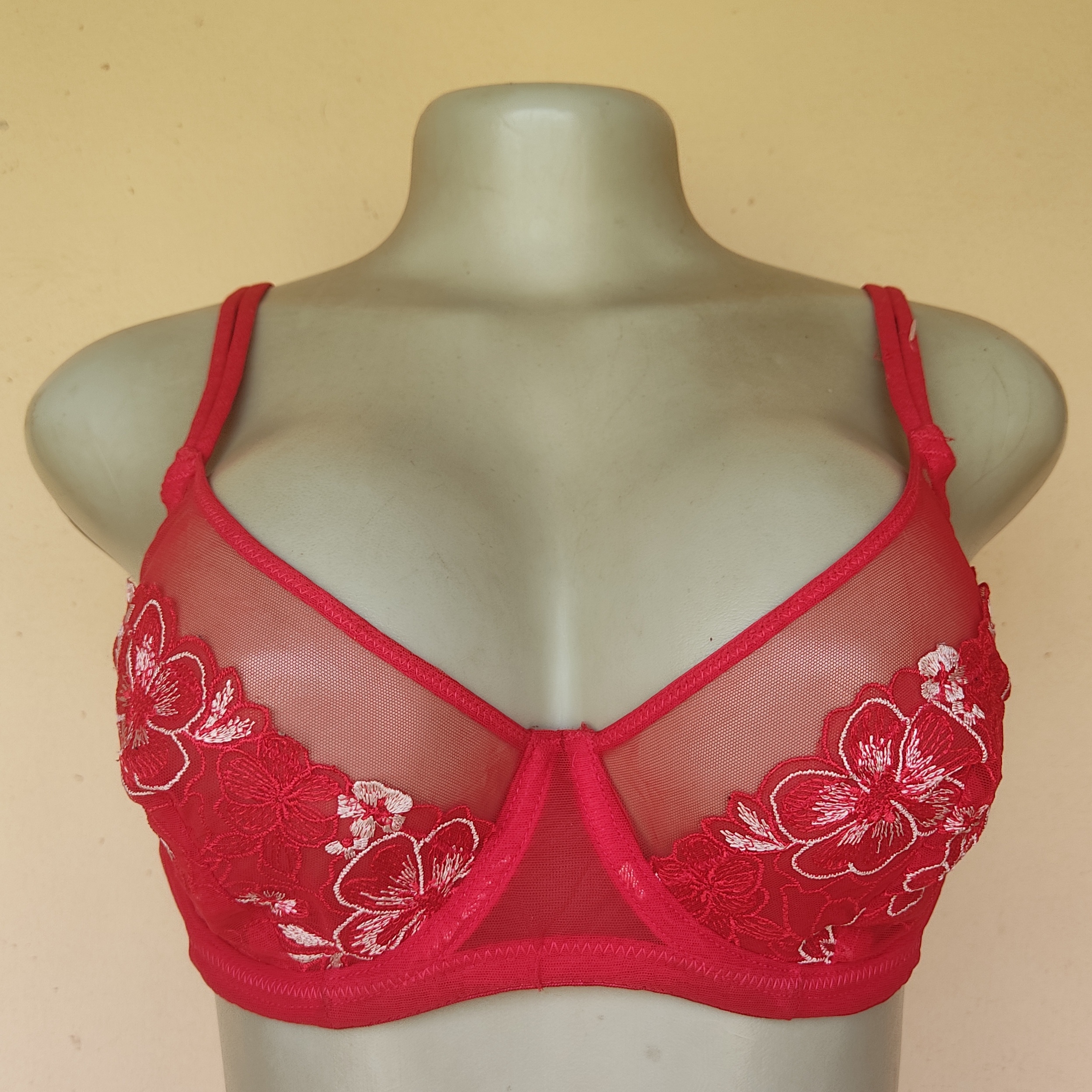 34DD- Primark Pattern Non Padded Bra