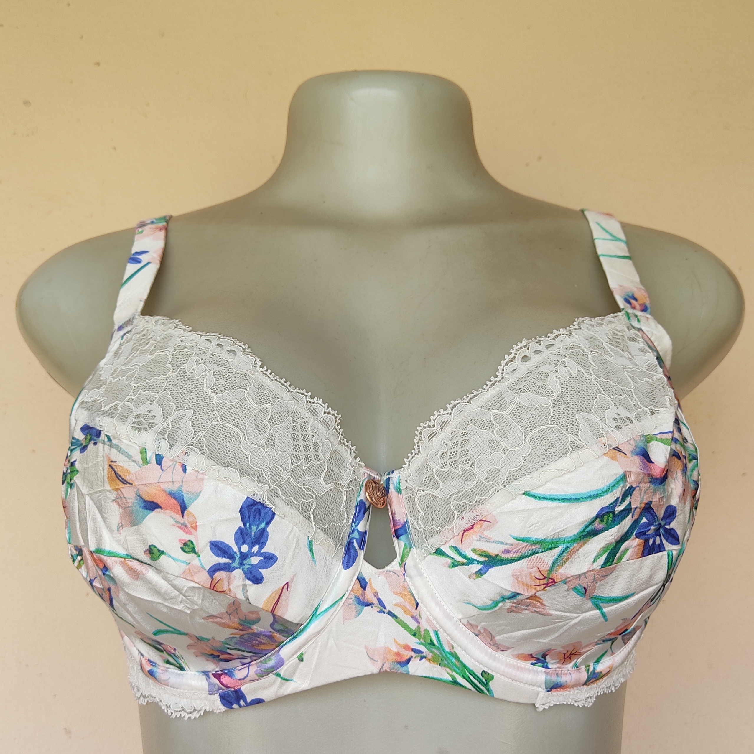 32E- M and S Floral  Non Padded Bra